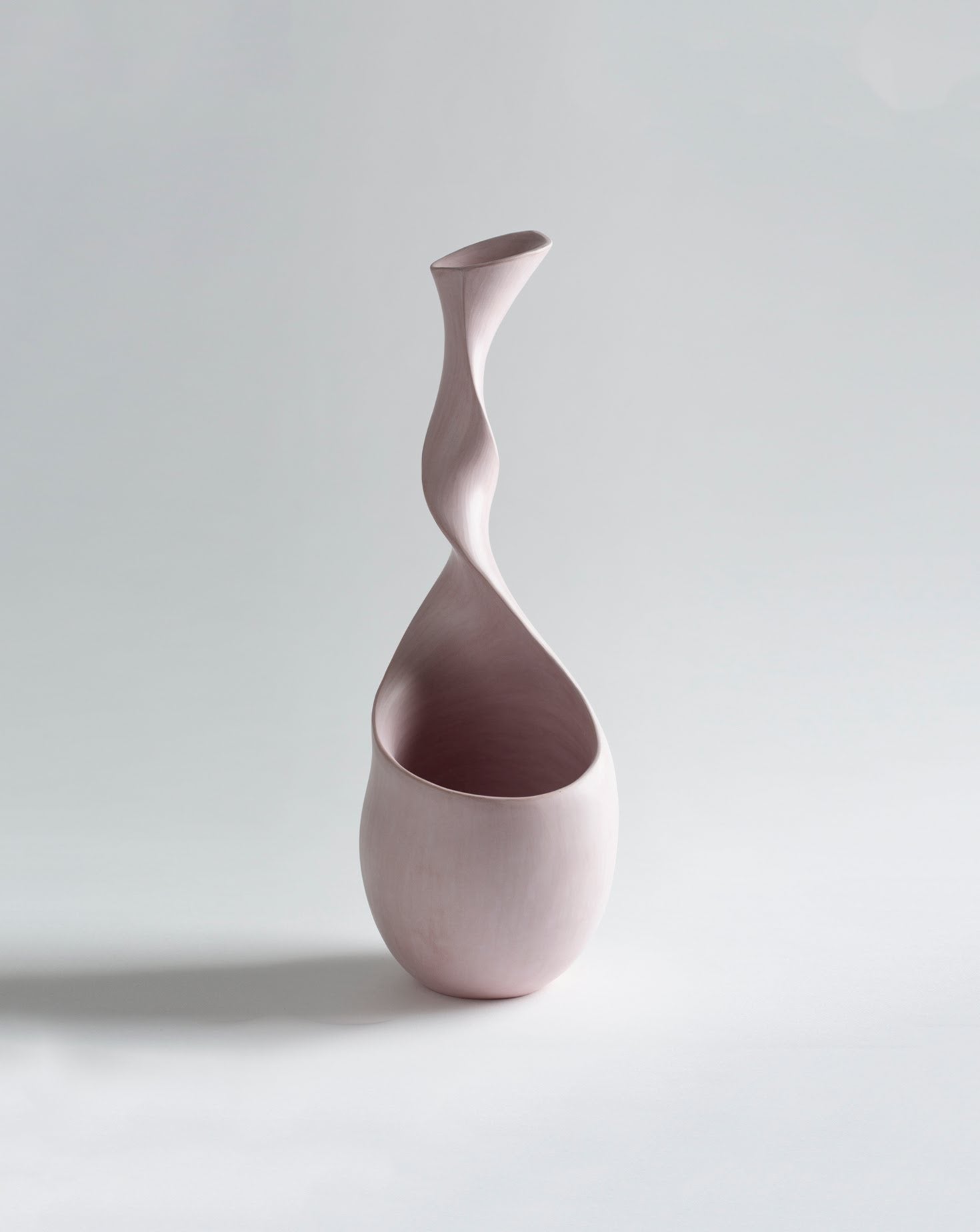 Twist Coral Vase