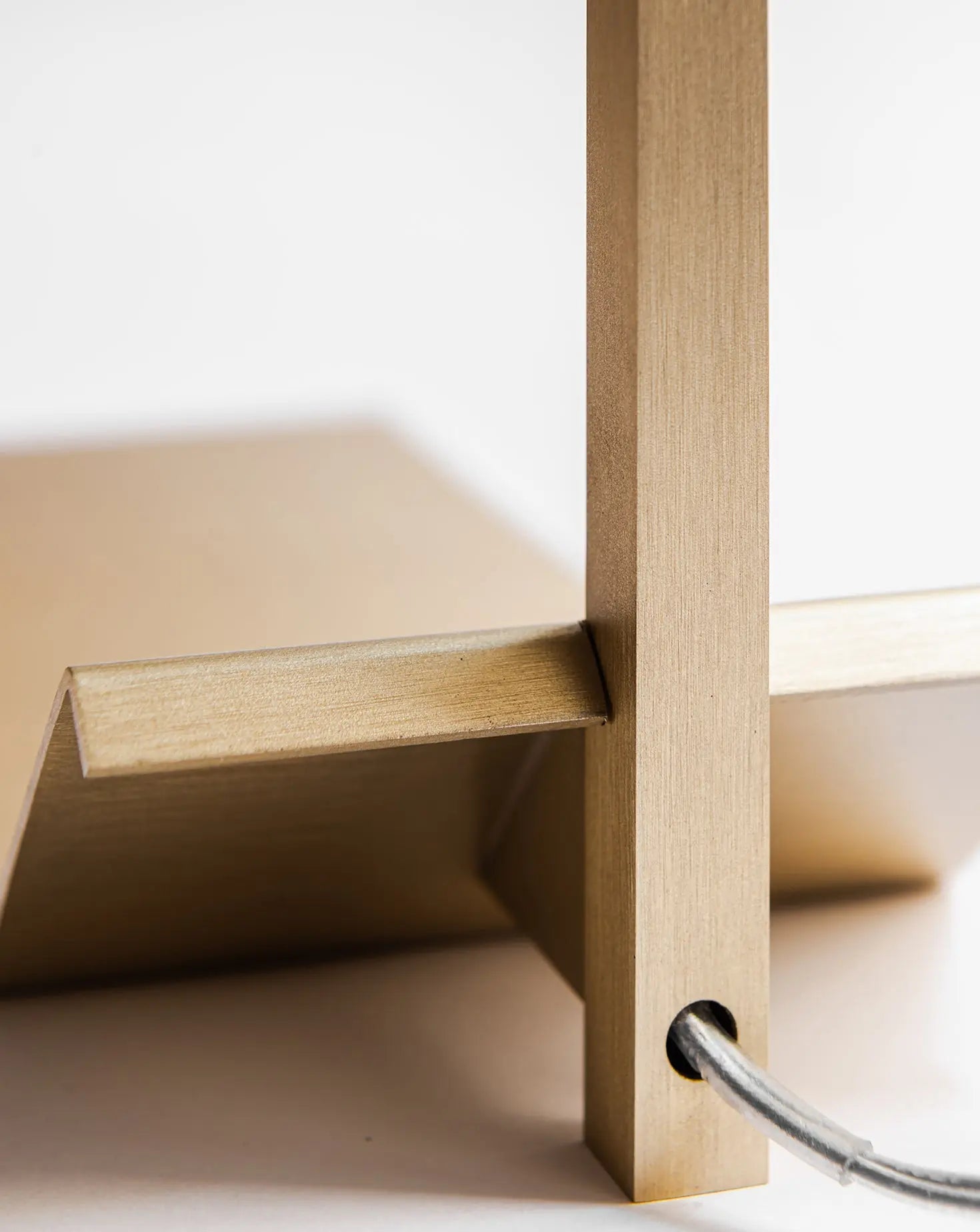 Two Brass Table Lamp Formaminima
