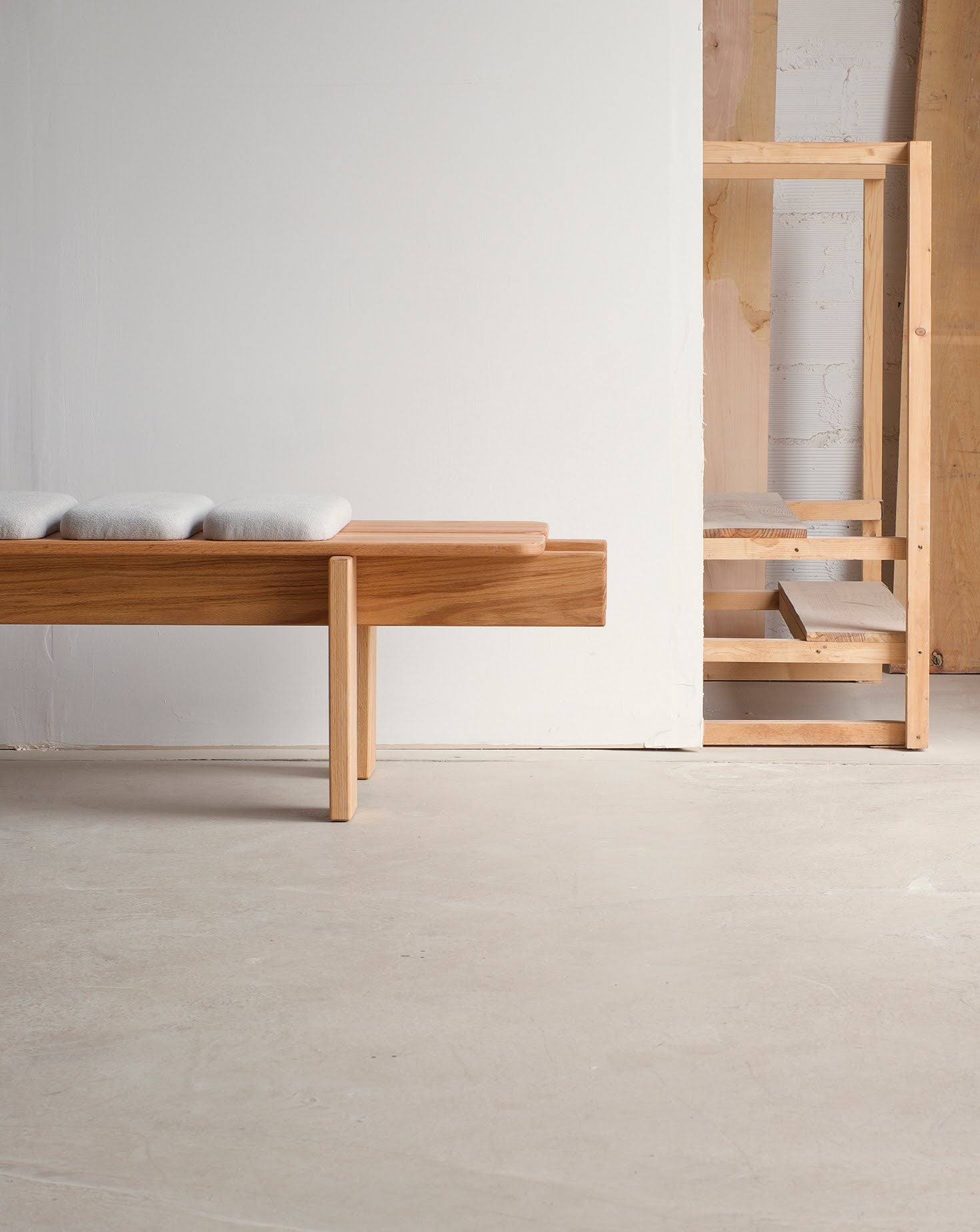 Ueno Oak Bench
