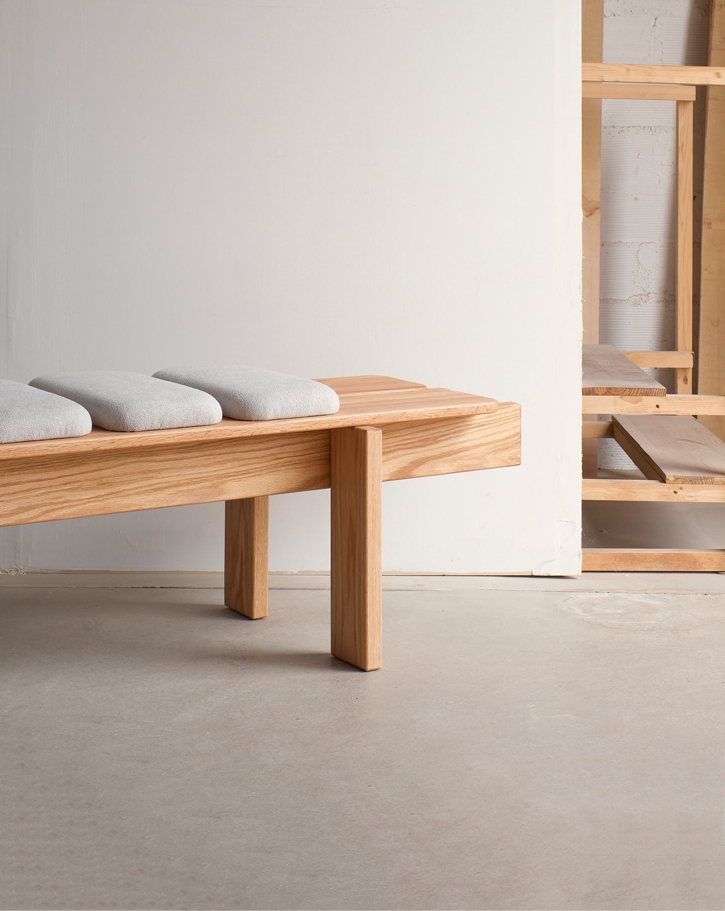 Ueno Oak Bench