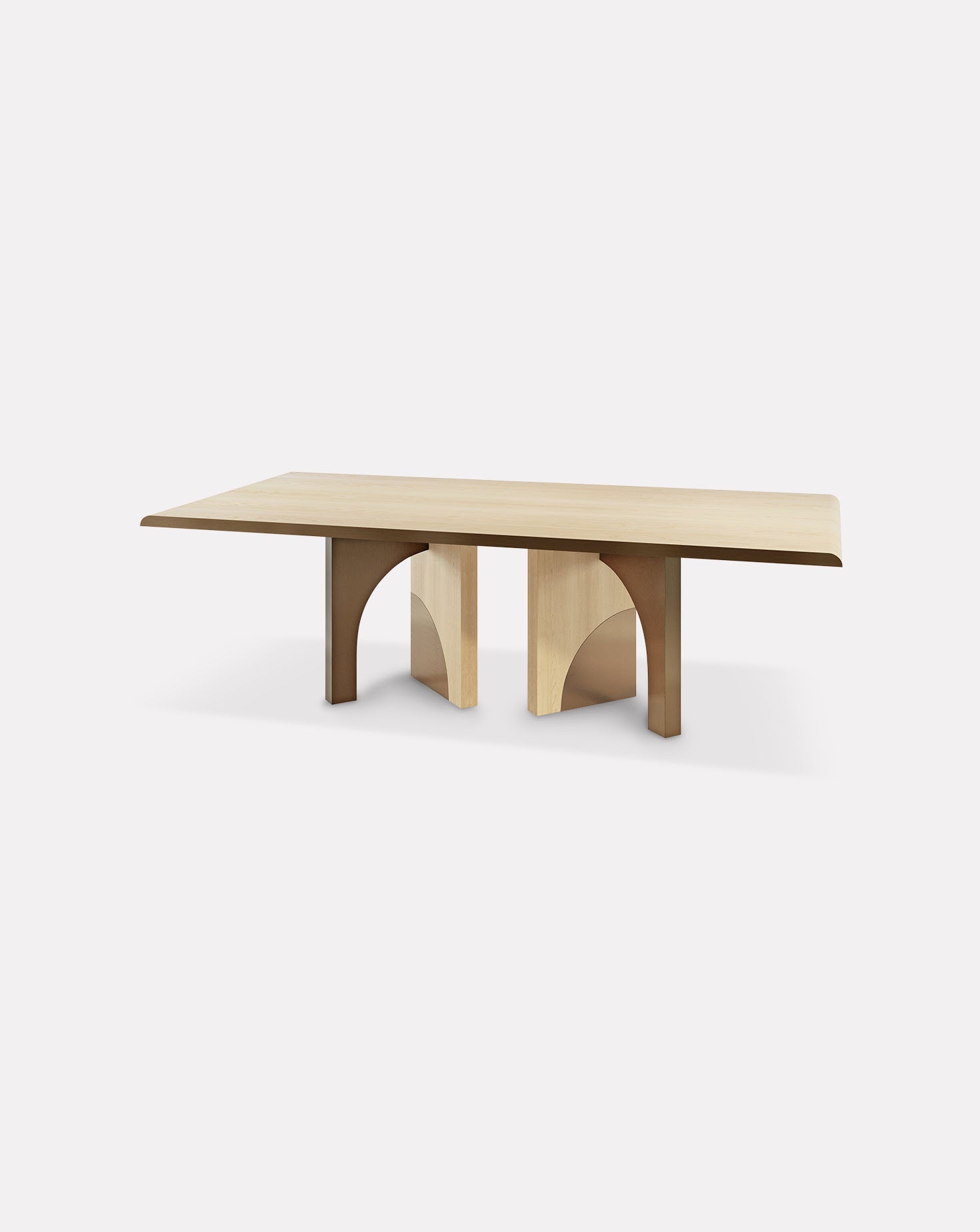 Utopia Sycamore Wood Dining Table