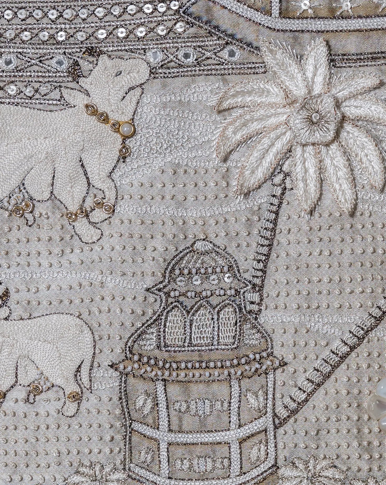 Varsha Ritu Pichwai Tapestry Tarun Tahiliani