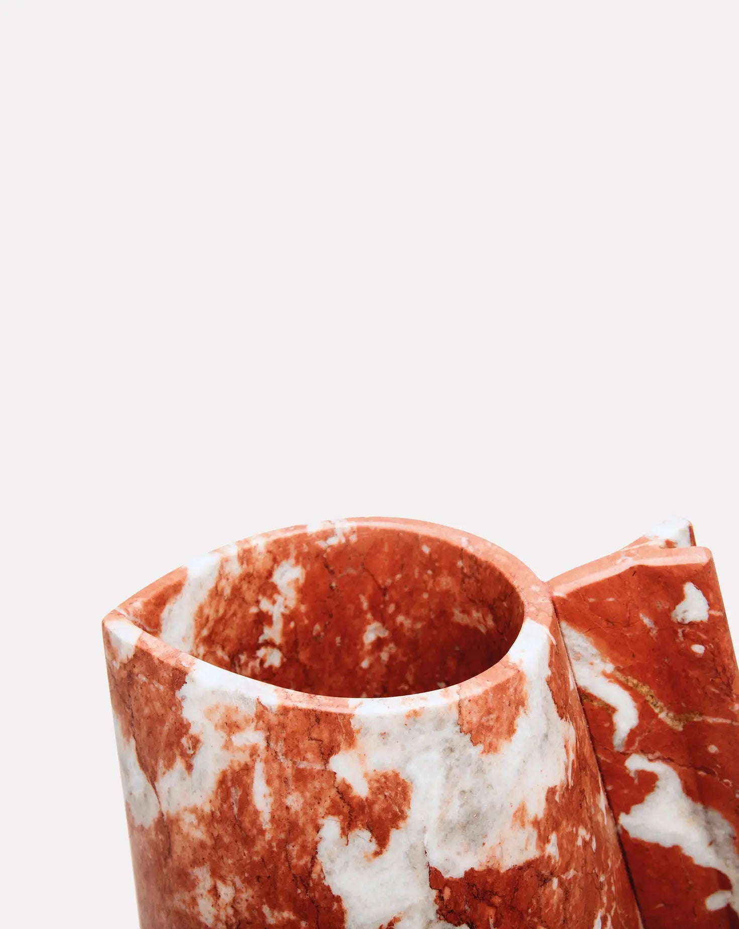 Patricia Urquiola Versi Red Vase Editions Milano