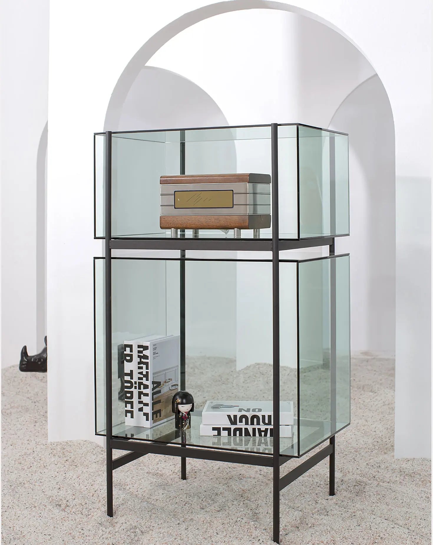 Visser and Meijwaard Lyn Green Cabinet Small Pulpo