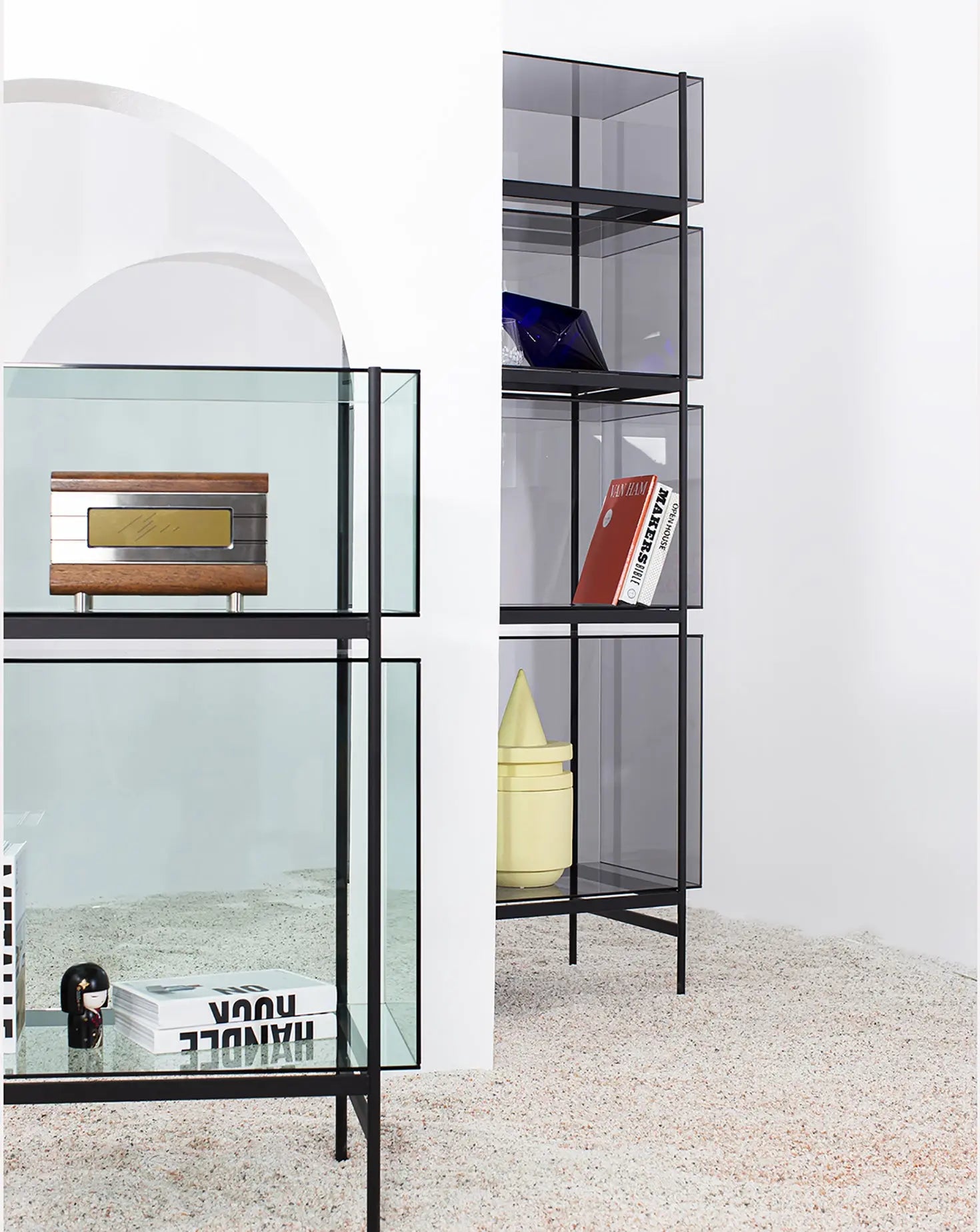 Visser and Meijwaard Lyn Green Cabinet Small Pulpo