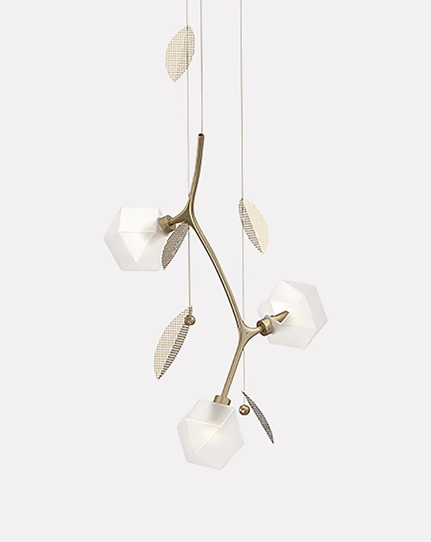 Welles Brass Pendant by Michelle Gerson Gabriel Scott