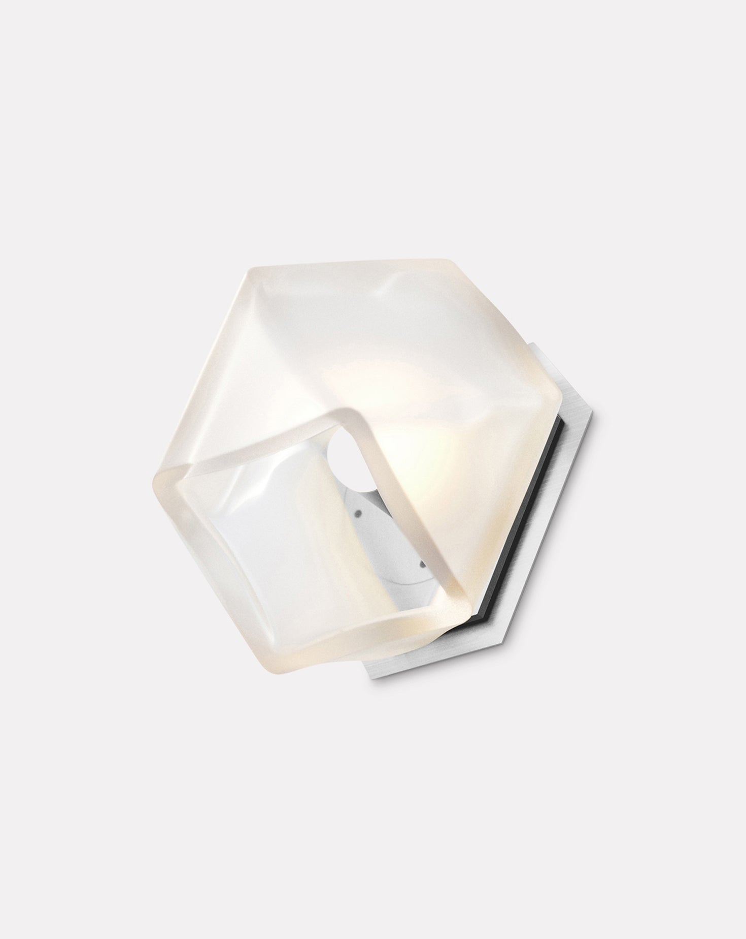 Welles White Glass Wall Sconce