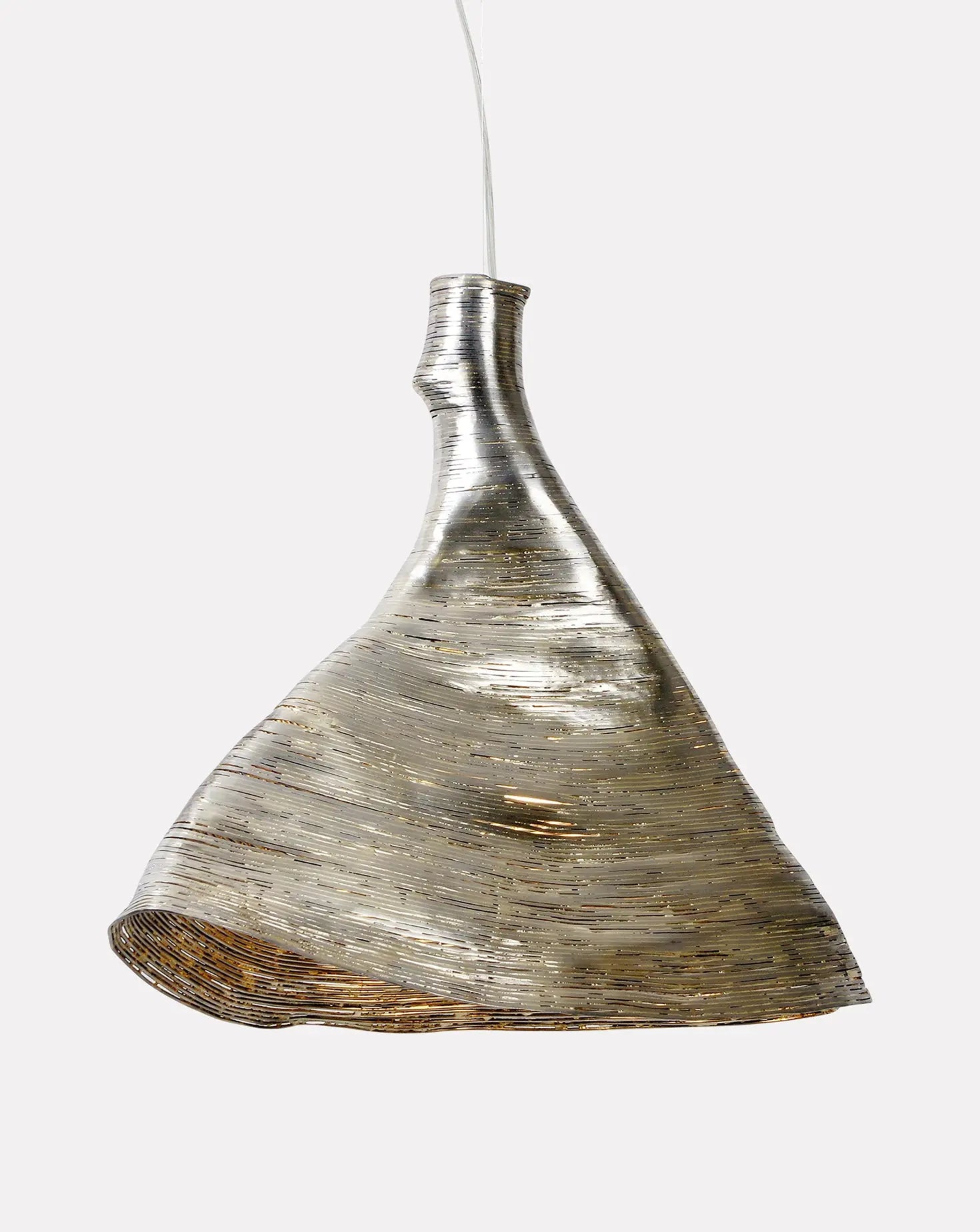 Wrap Beech Silver Pendant Johannes Hemann