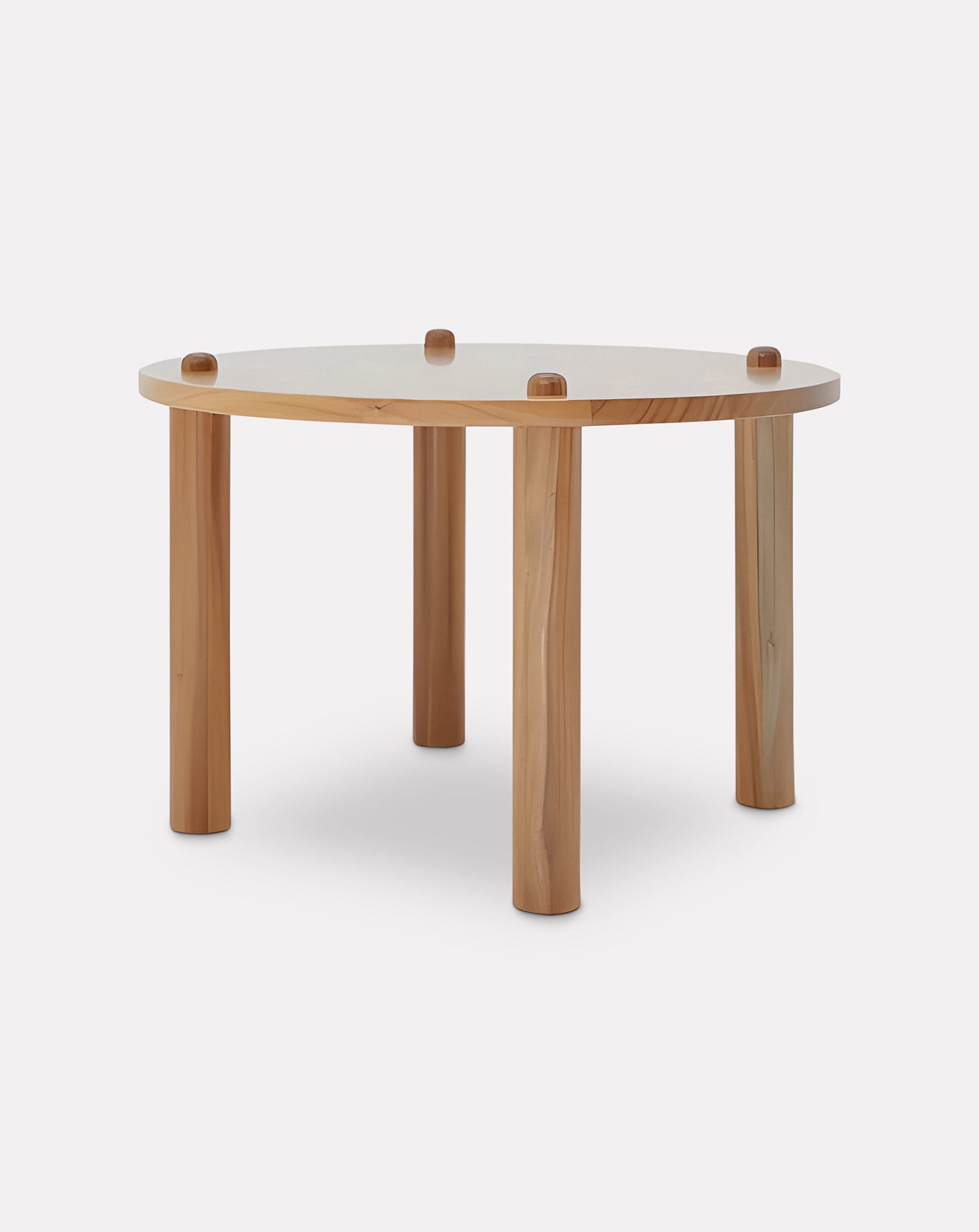 Article 9 Button Round Dining Table