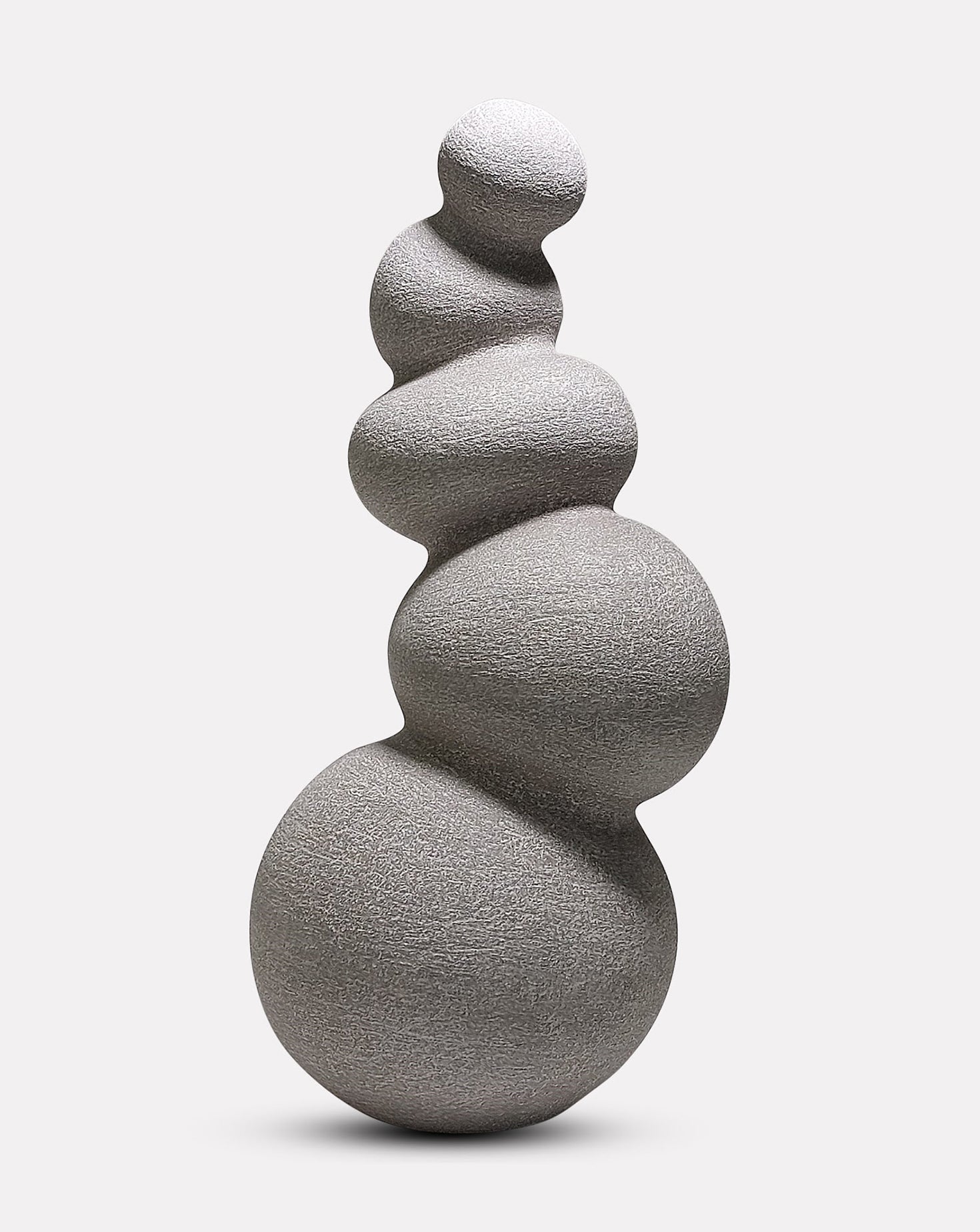 Balance Grey Ceramic Sculpture
