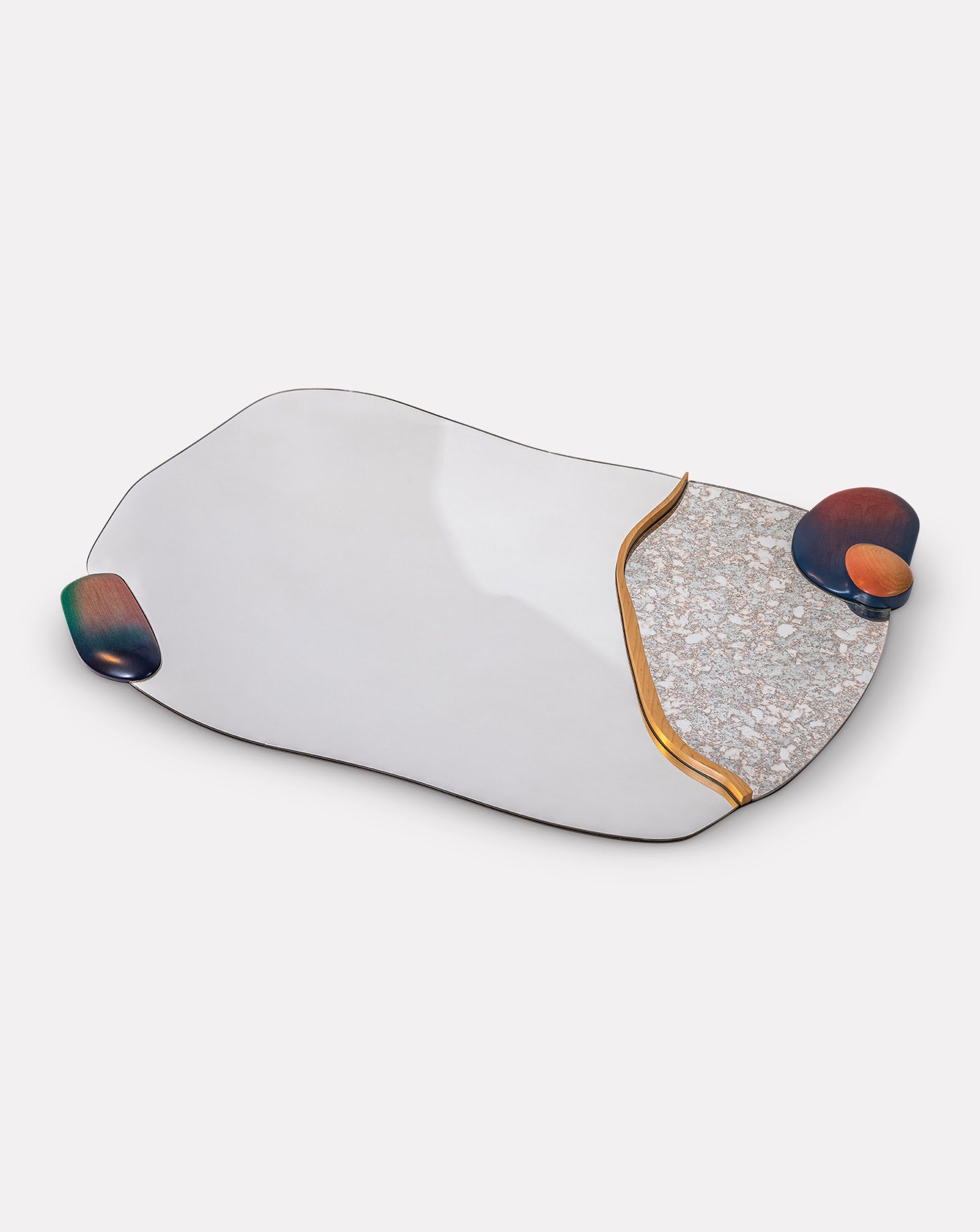 Balur Wooden Mirror