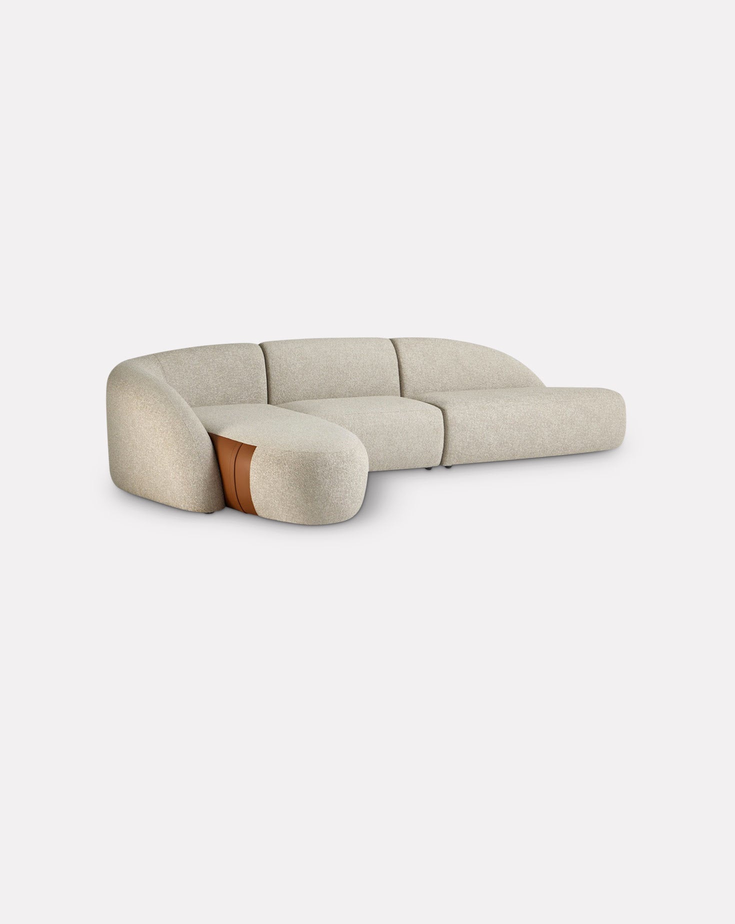 Beluga Sofa with Chaise Longue