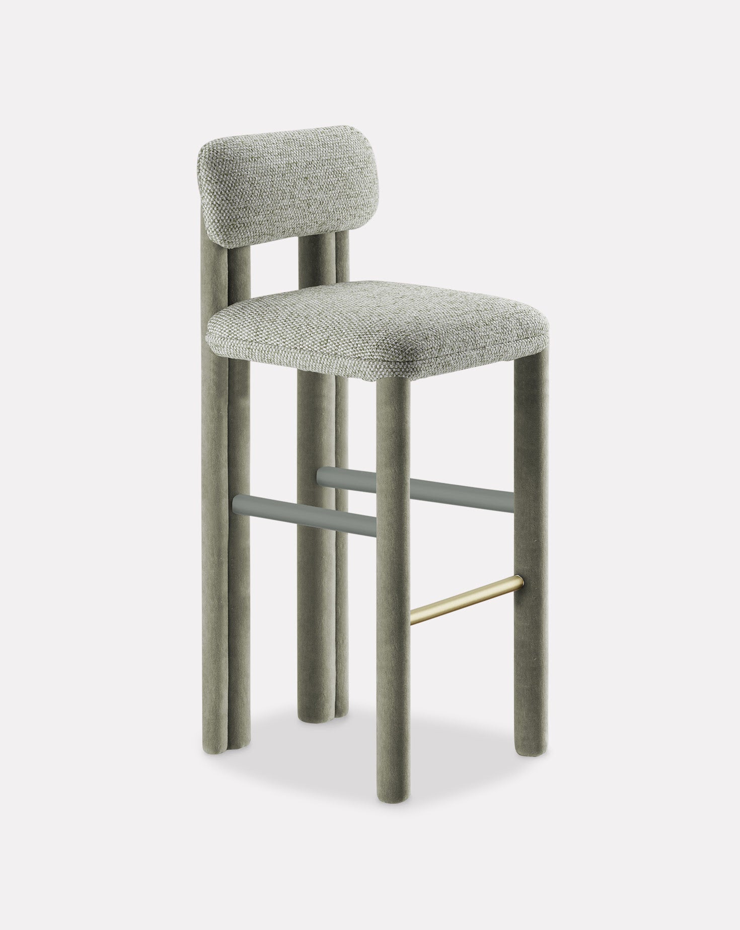 Camelia Sage Green Bar Chair