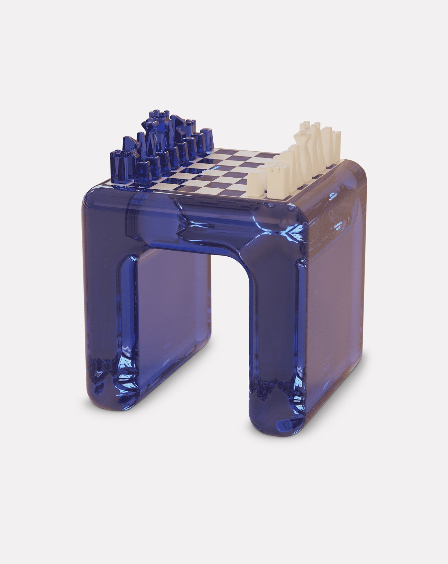 Candy Acrylic Resin Chess Table