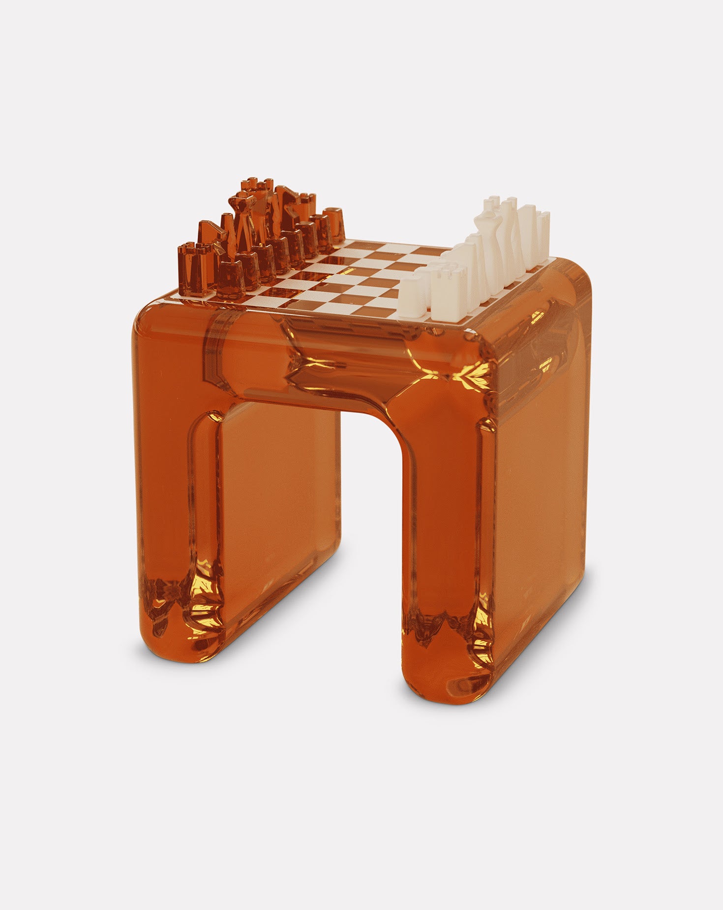 Candy Acrylic Resin Chess Table