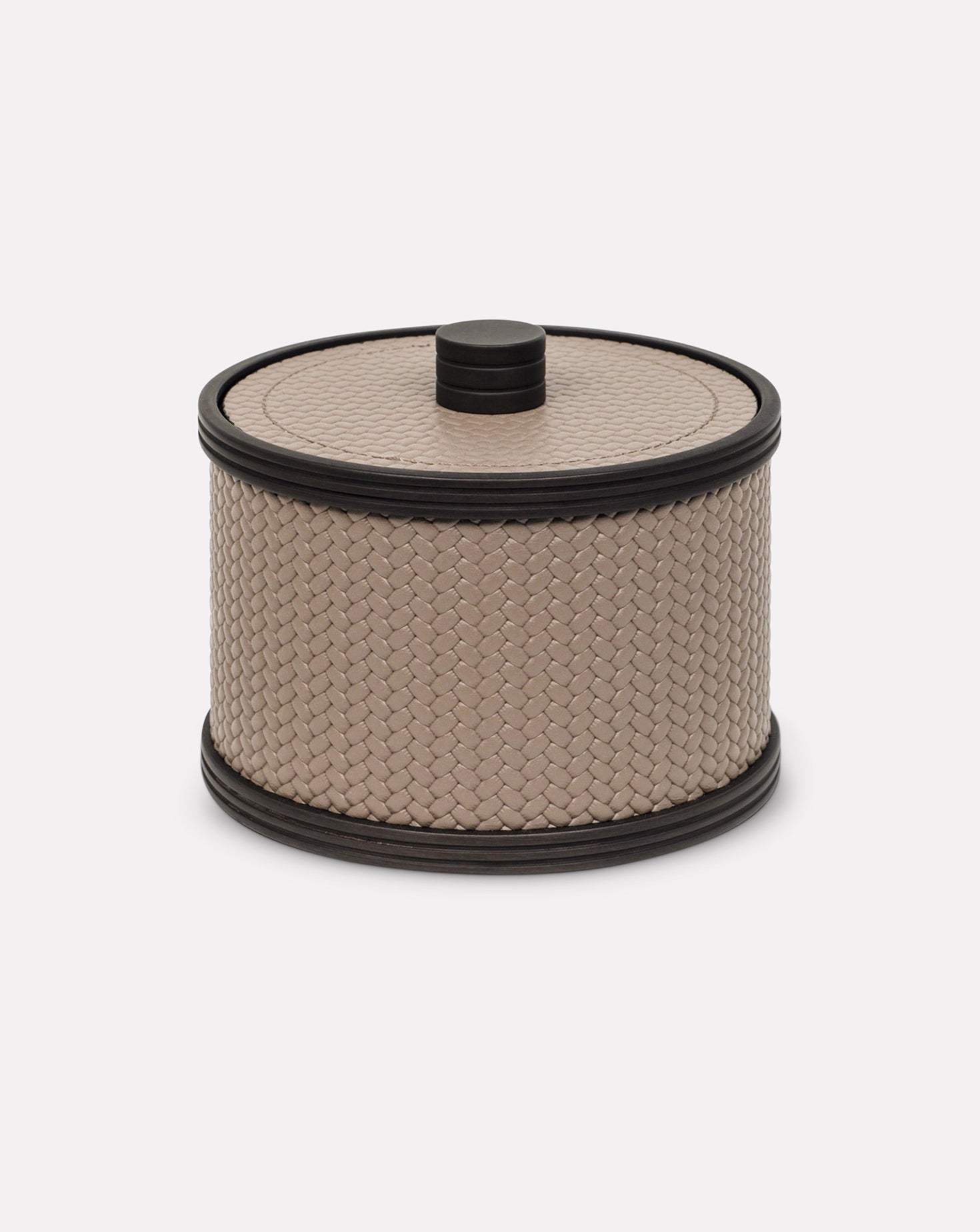 Carol Brass Cotton Pad Holder Small