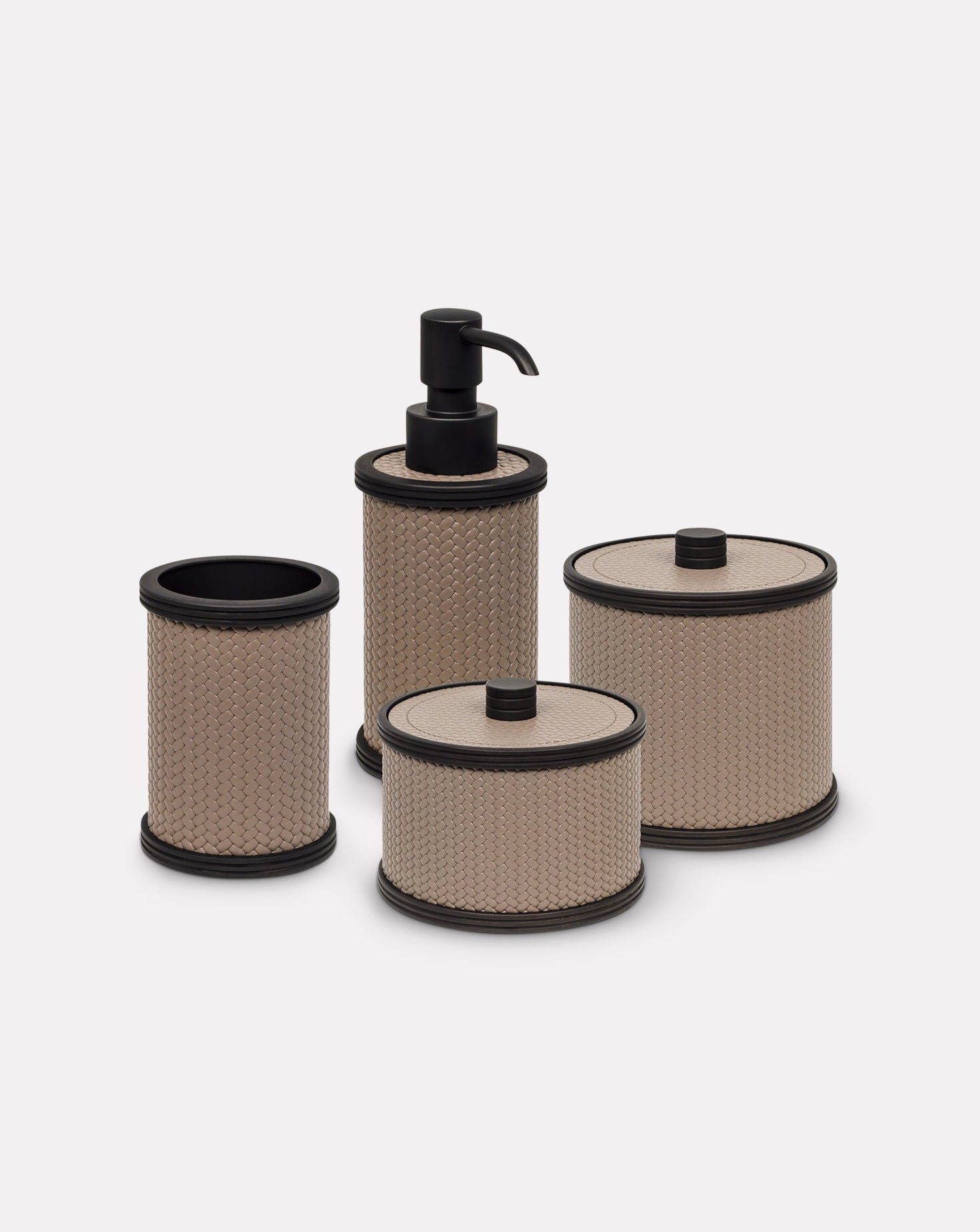 Carol Brass Cotton Pad Holder Small