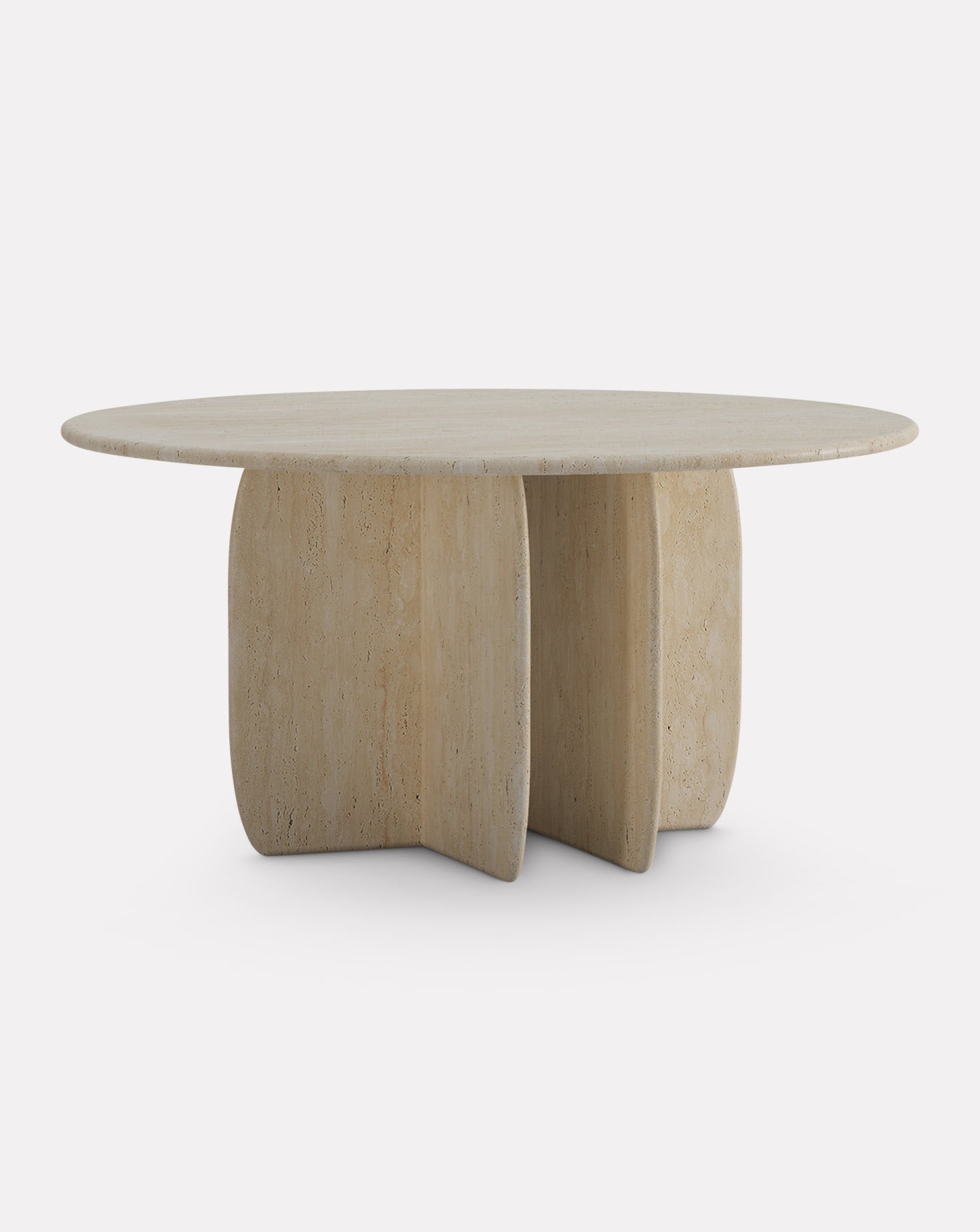Catus Travertine Dining Table