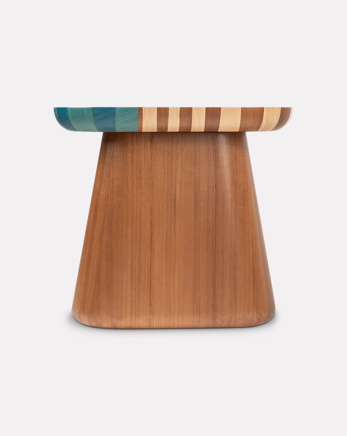 Chams Sunrise Walnut Side Table