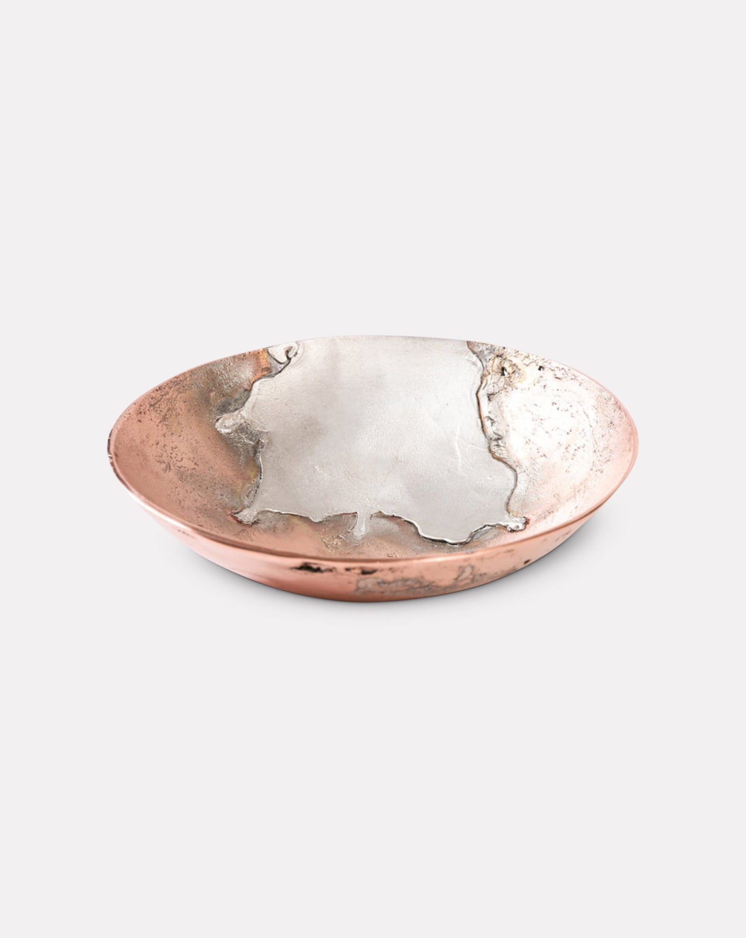 Dual Cut Metal Bowl Large