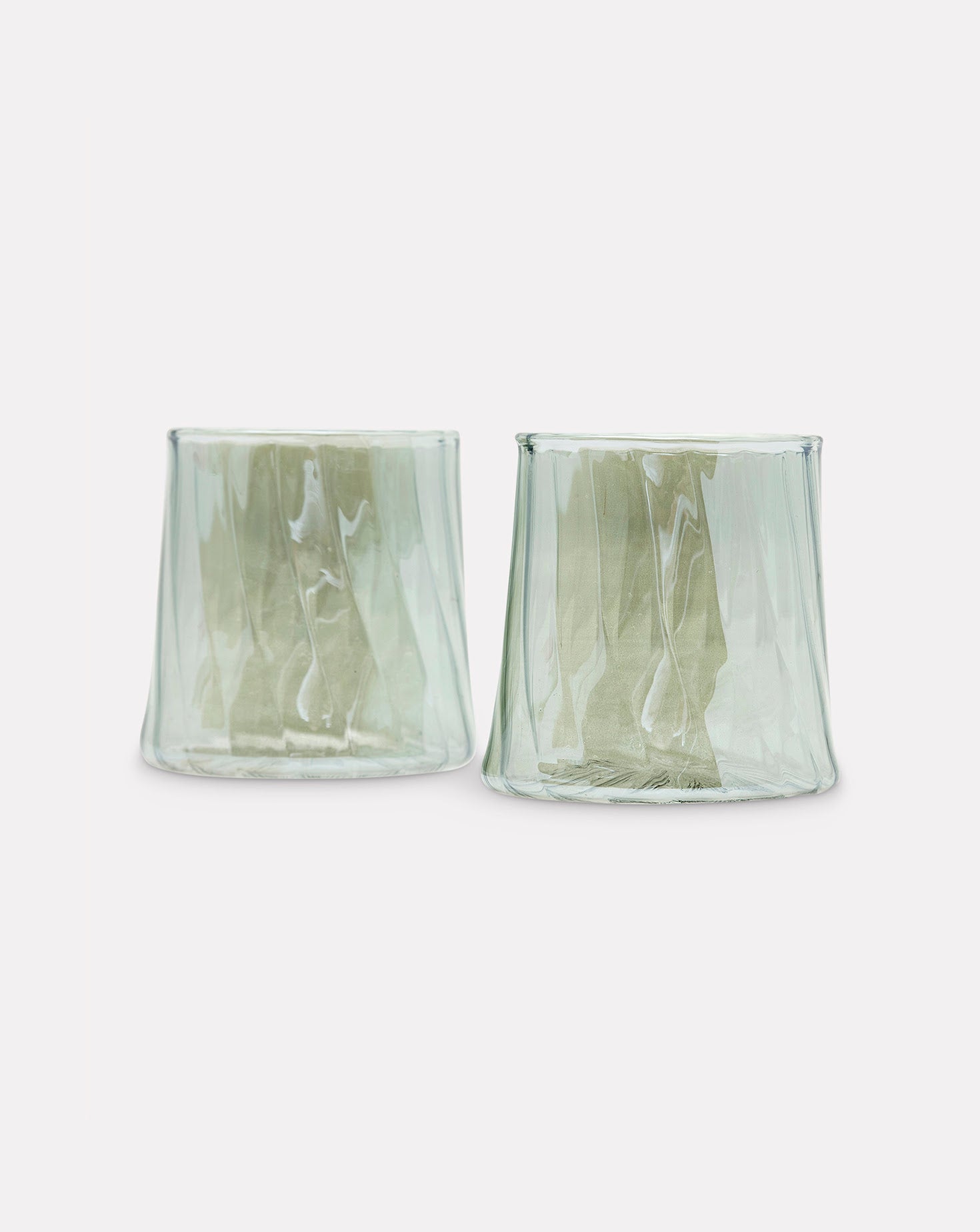 Dervish Handblown Glass Set of 2