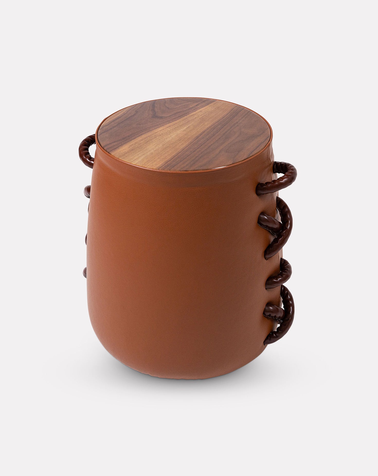 Gaar Leather Stool