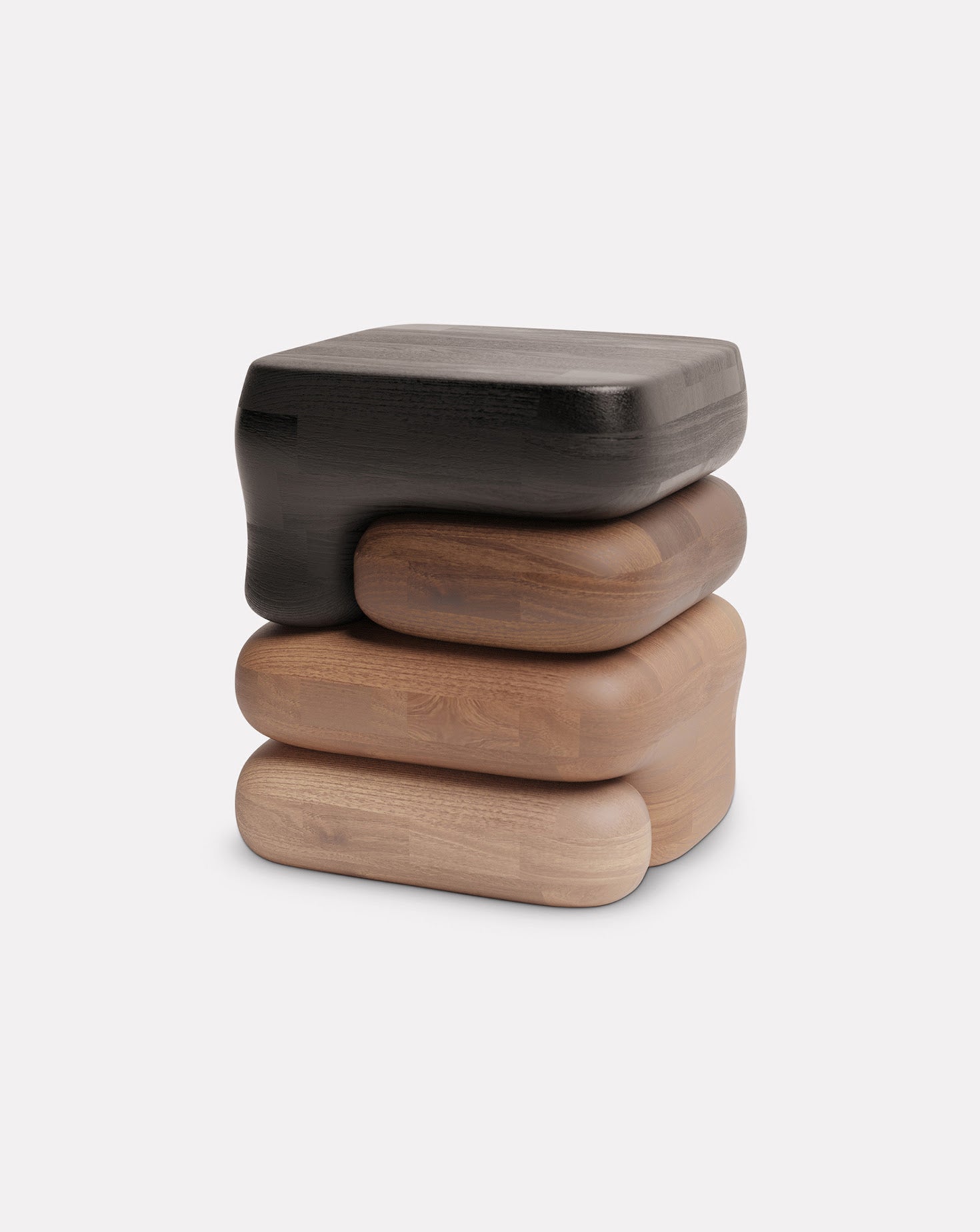 Gradient 01 Wood Side Table