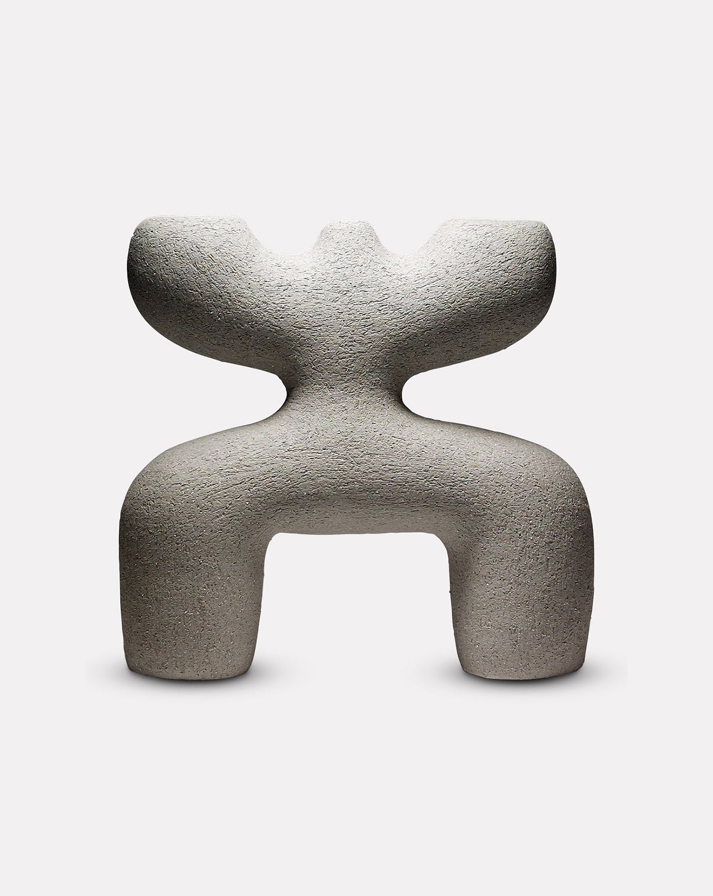 Pop Grey Ceramic Sculpture