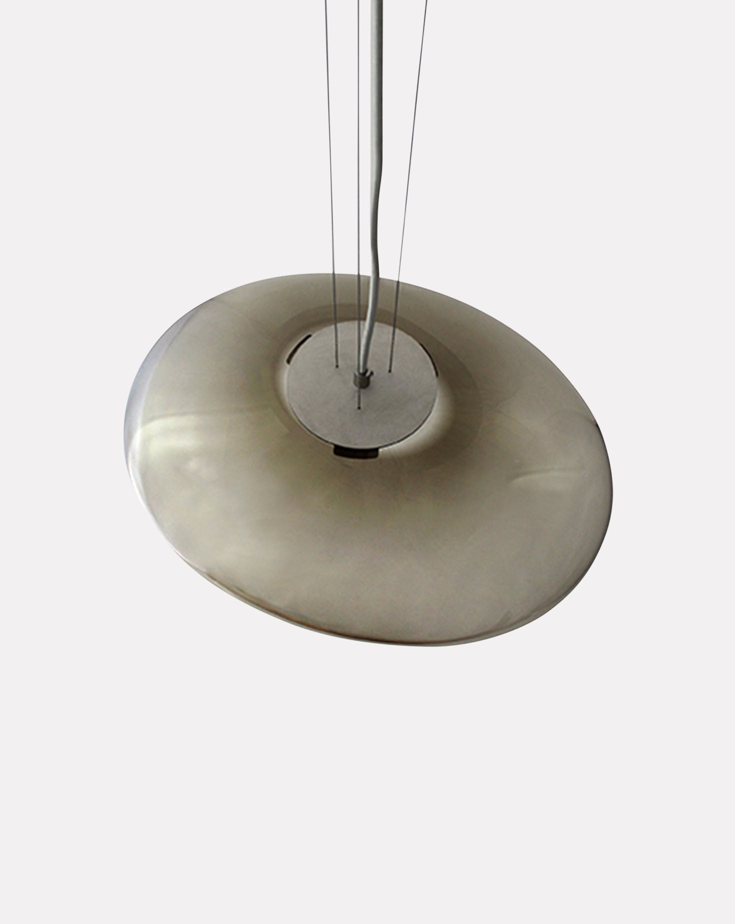 Haumea Amorph I Silver Smoke Pendant