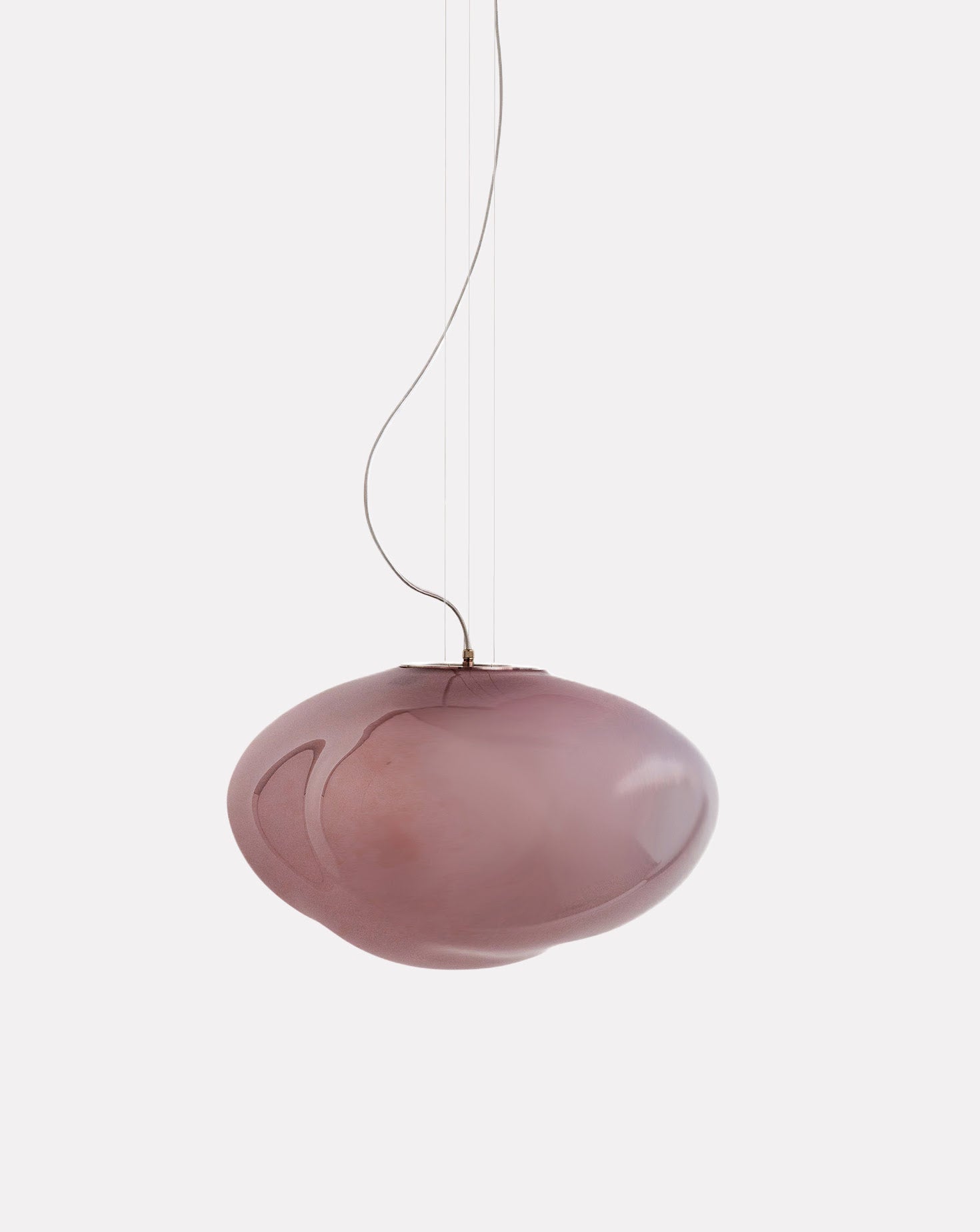 Haumea Convex Lilac Opaque Pendant