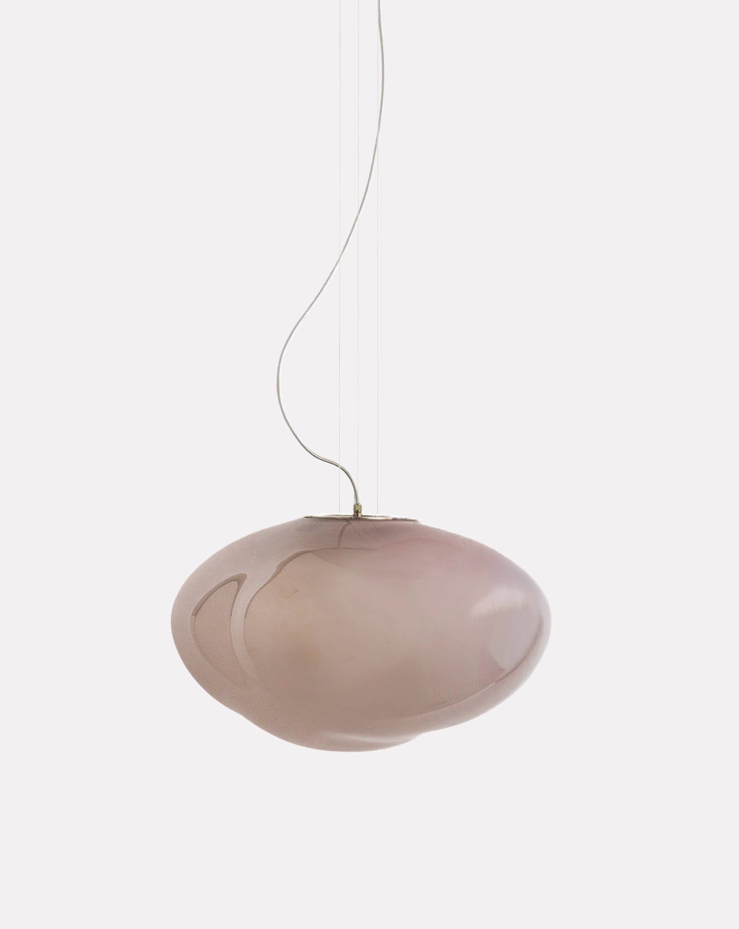 Haumea Convex Taupe Opaque Pendant