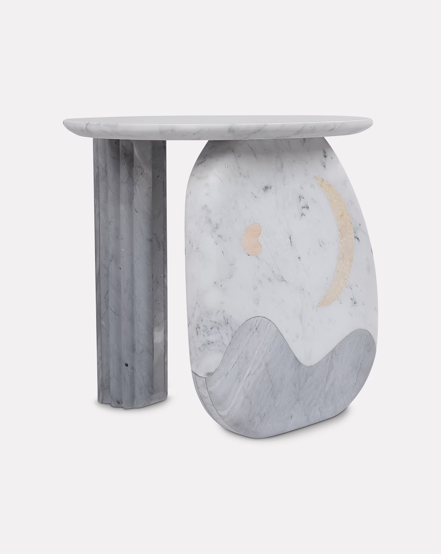Hiam Marble Side Table