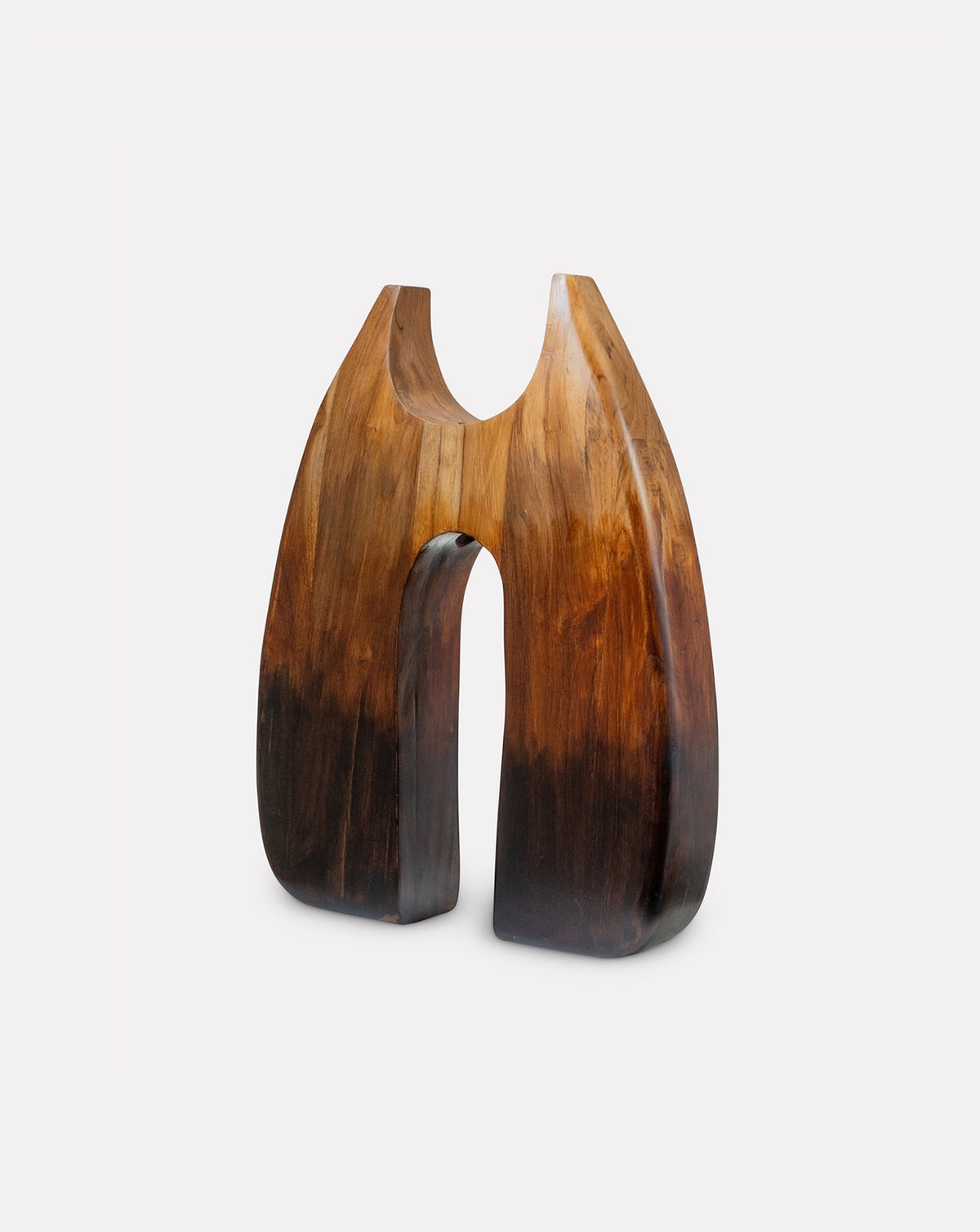 IDIKA 03 Teak Wood Sculptural Vase