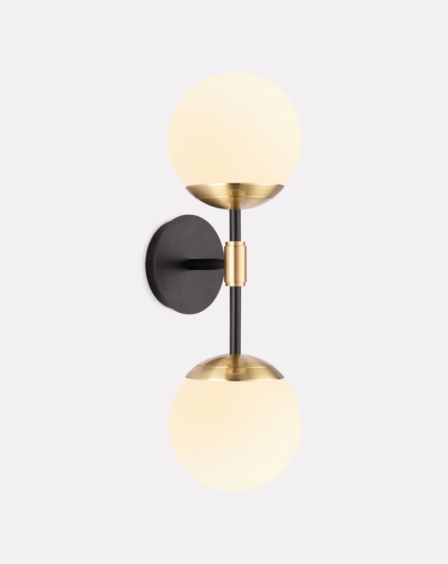 IO Twin Dual-Globed Wall Light