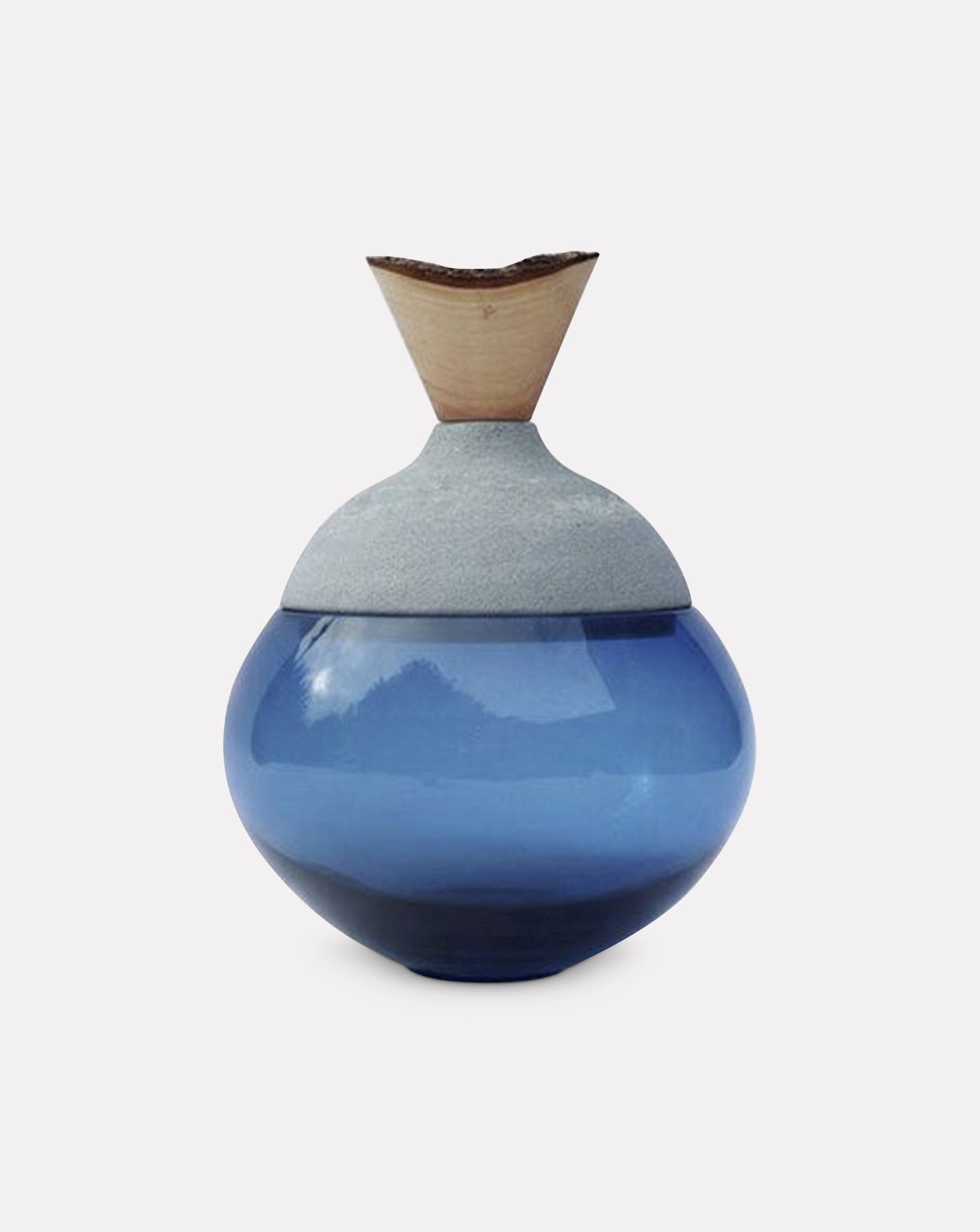 ISTANBUL Glass and Soapstone Stacking Vessel