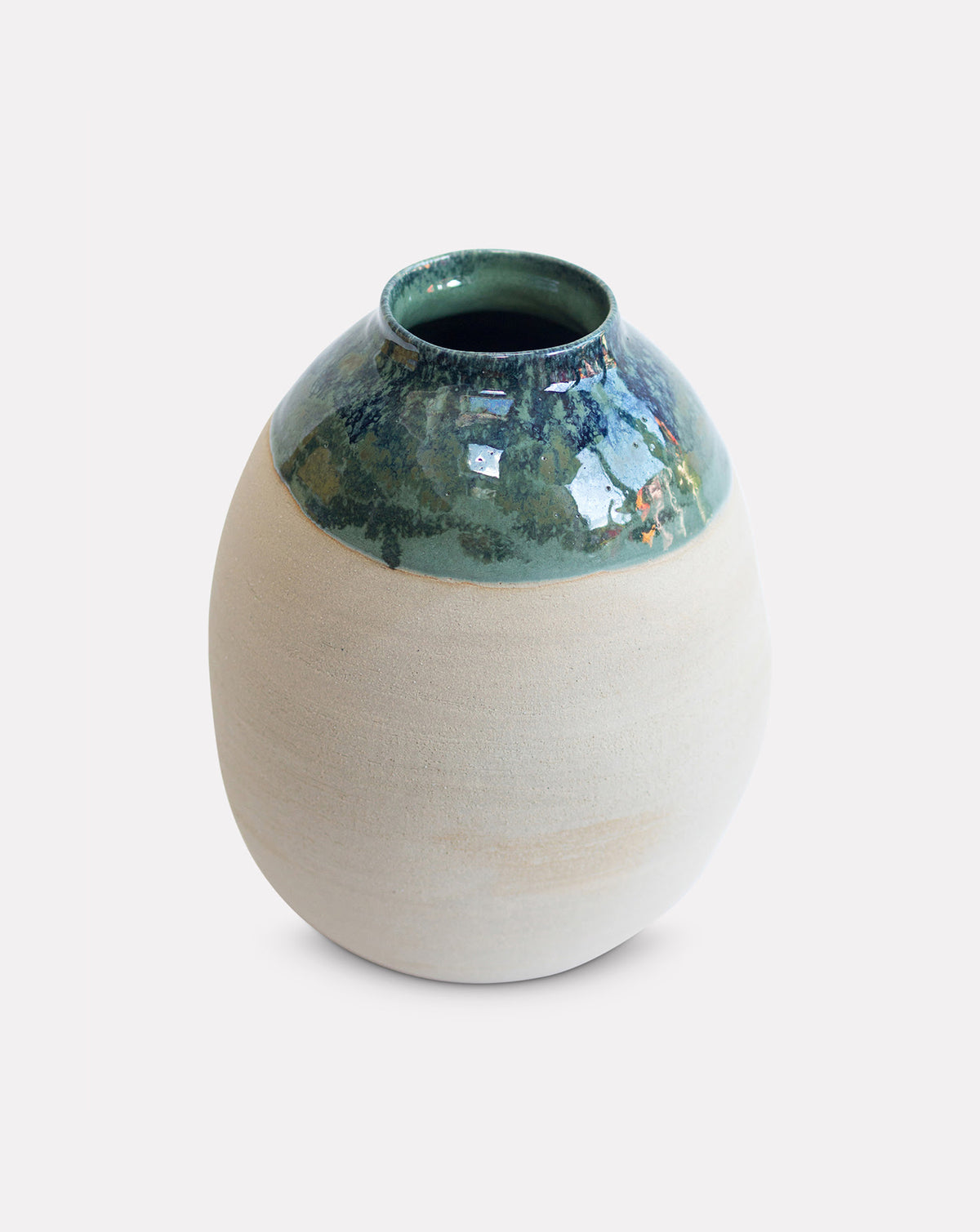 Large Jurassic Moon Jar Vessel