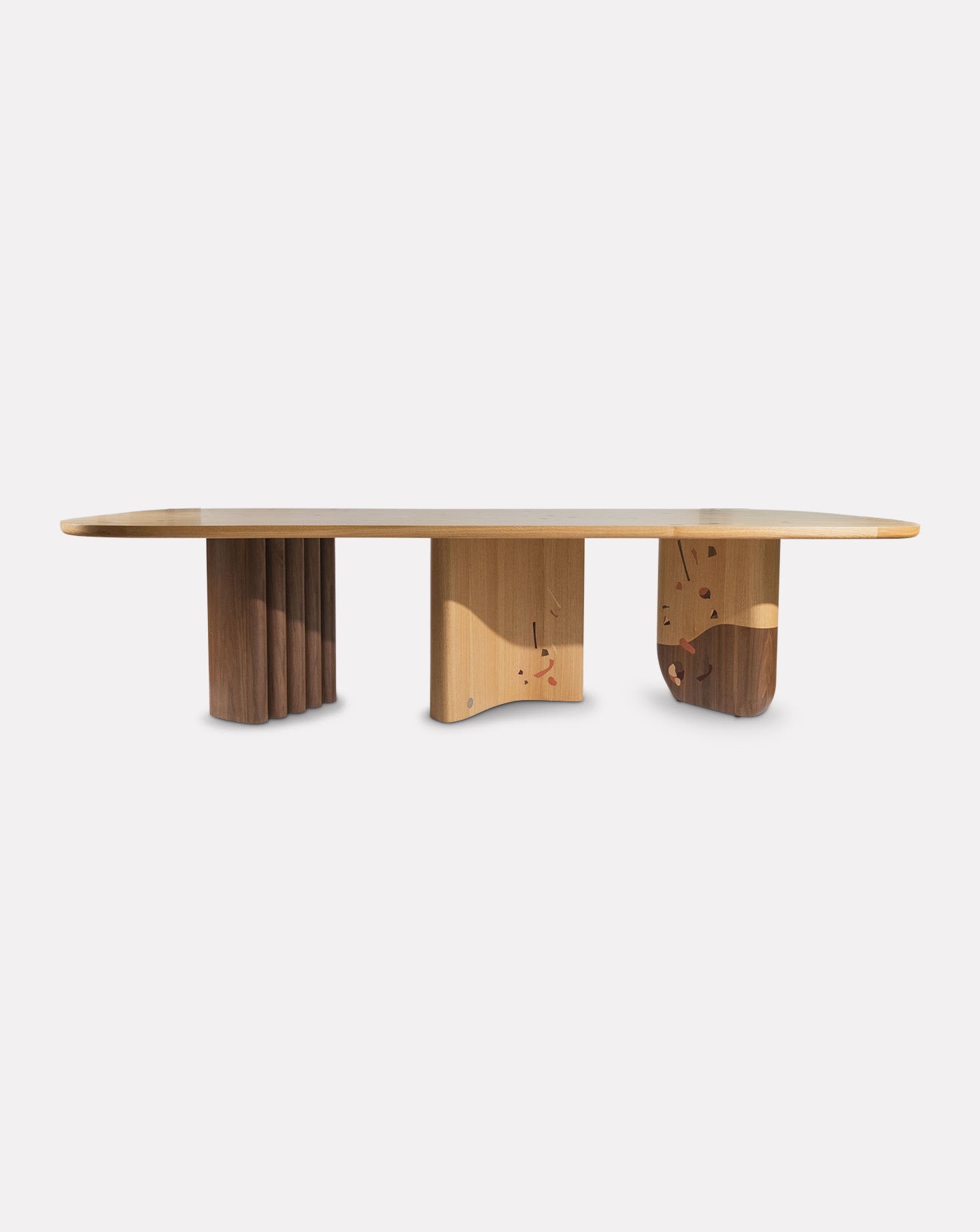 Kaan Walnut Wood Dining Table