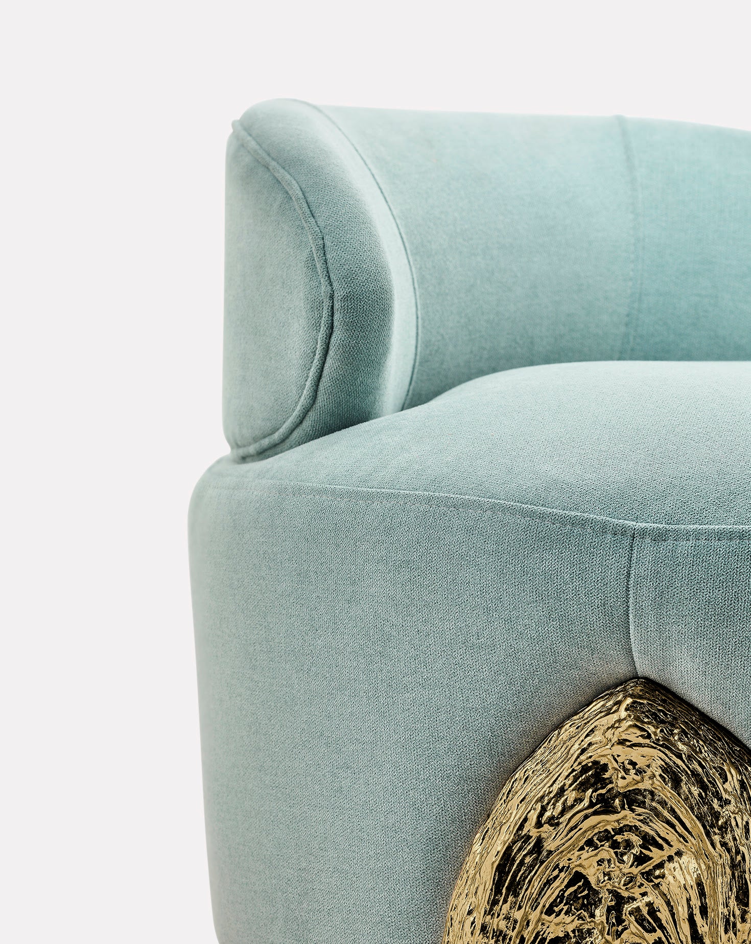 Kahy Brass Bench