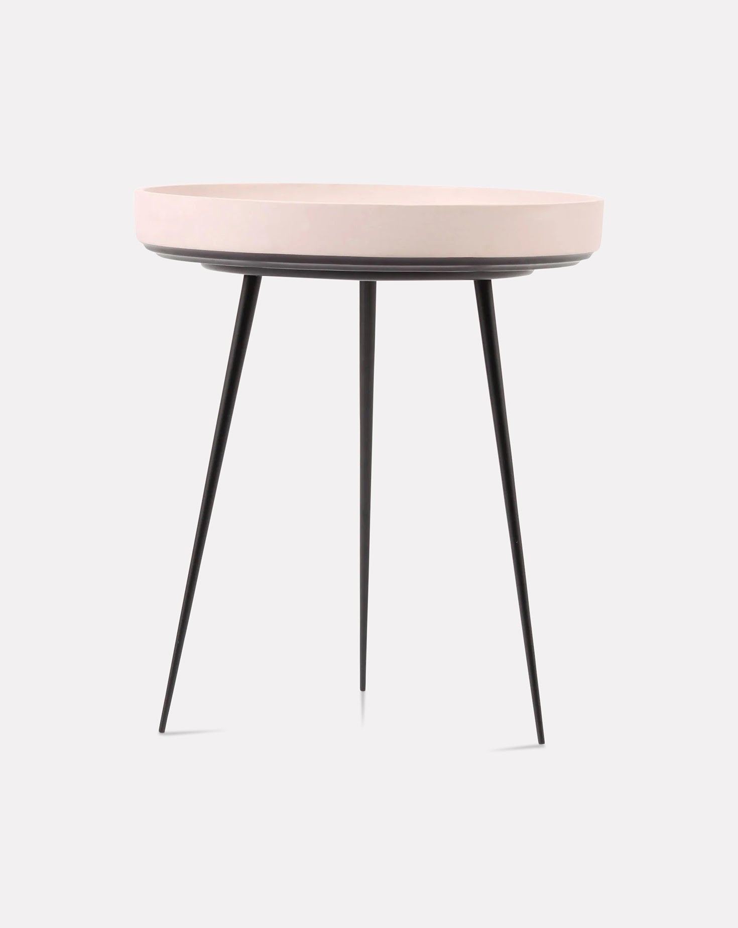 Kalam Wood and Steel Chintz Bel Side Table