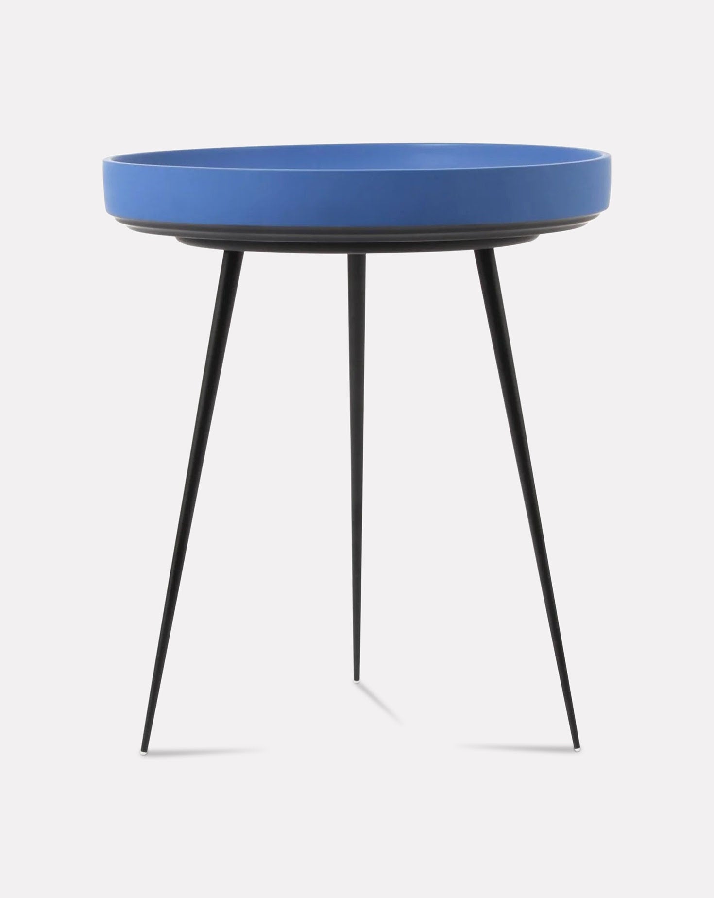 Kalam Egret on Rainbow Lotus Yantra Side Table