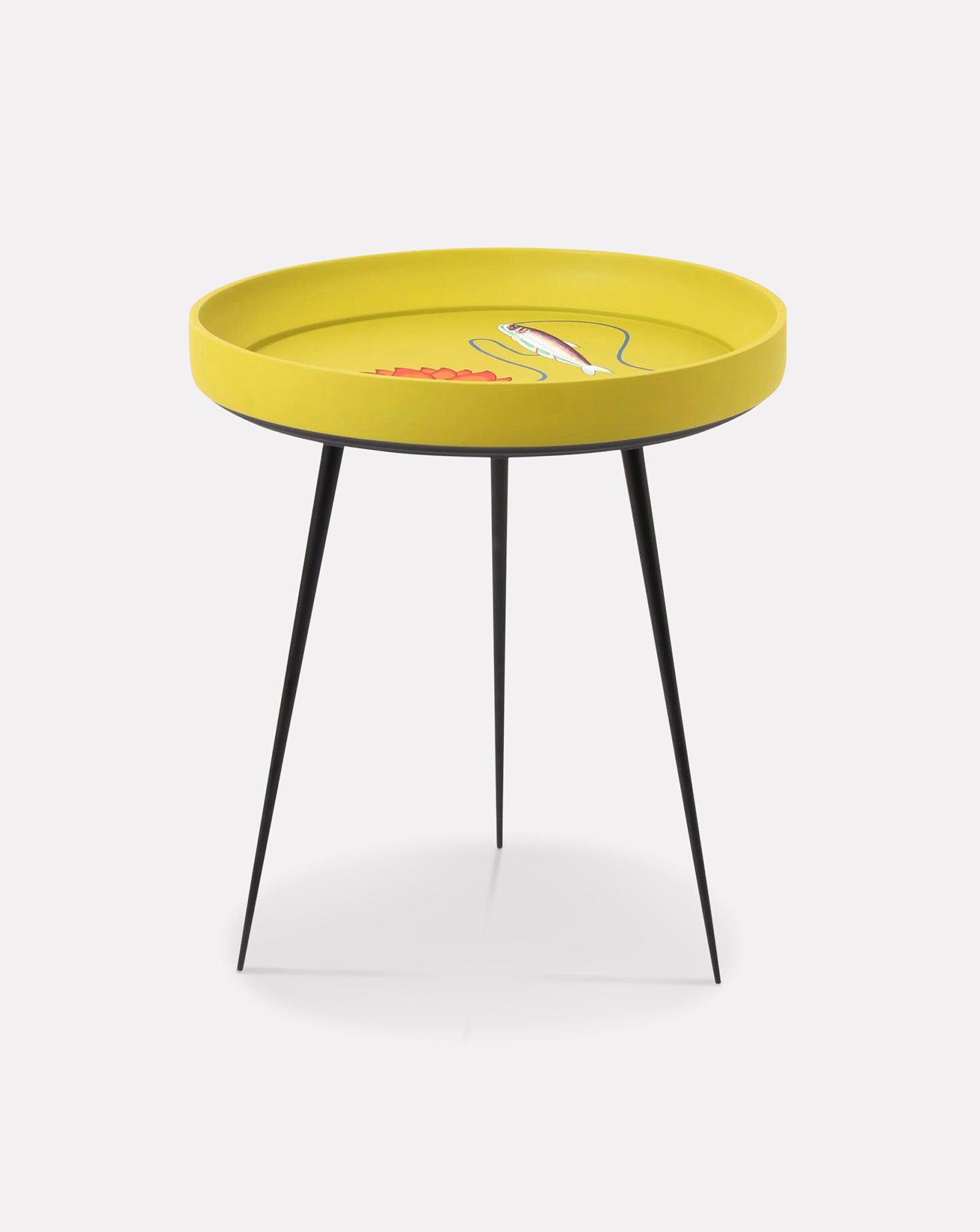 Kalam - The Fish, The Scholar and The Lotus Side Table