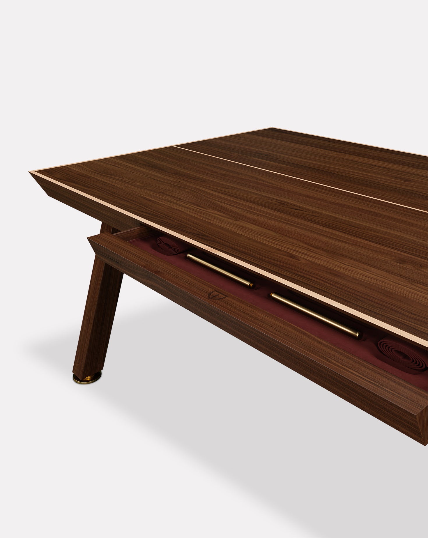 Keppel Ping Pong Walnut Table