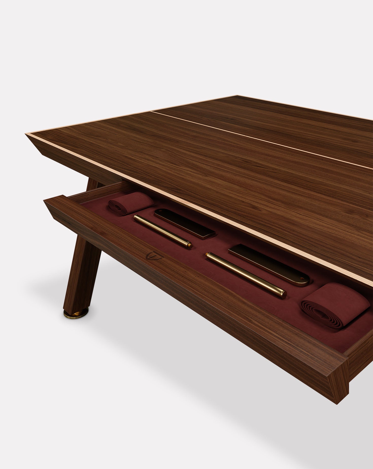 Keppel Ping Pong Walnut Table