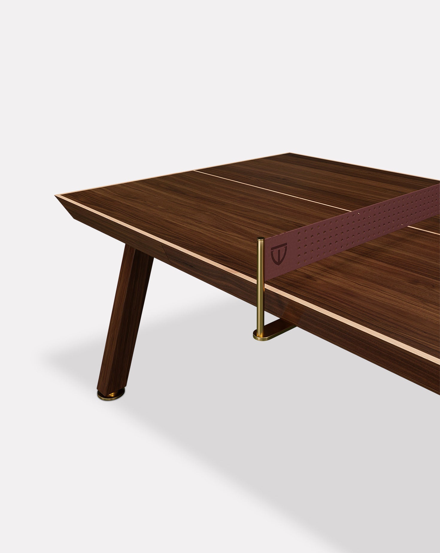 Keppel Ping Pong Walnut Table