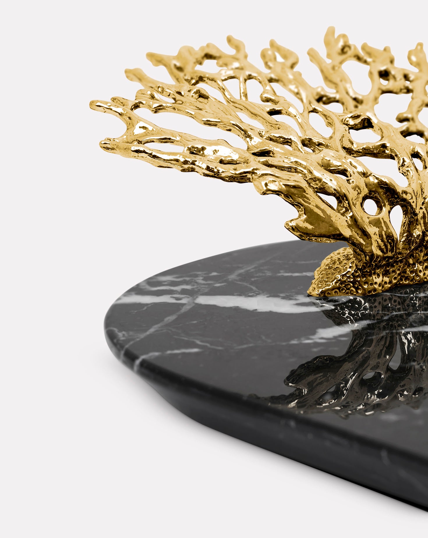 Maris Nero Marquina Marble Tray