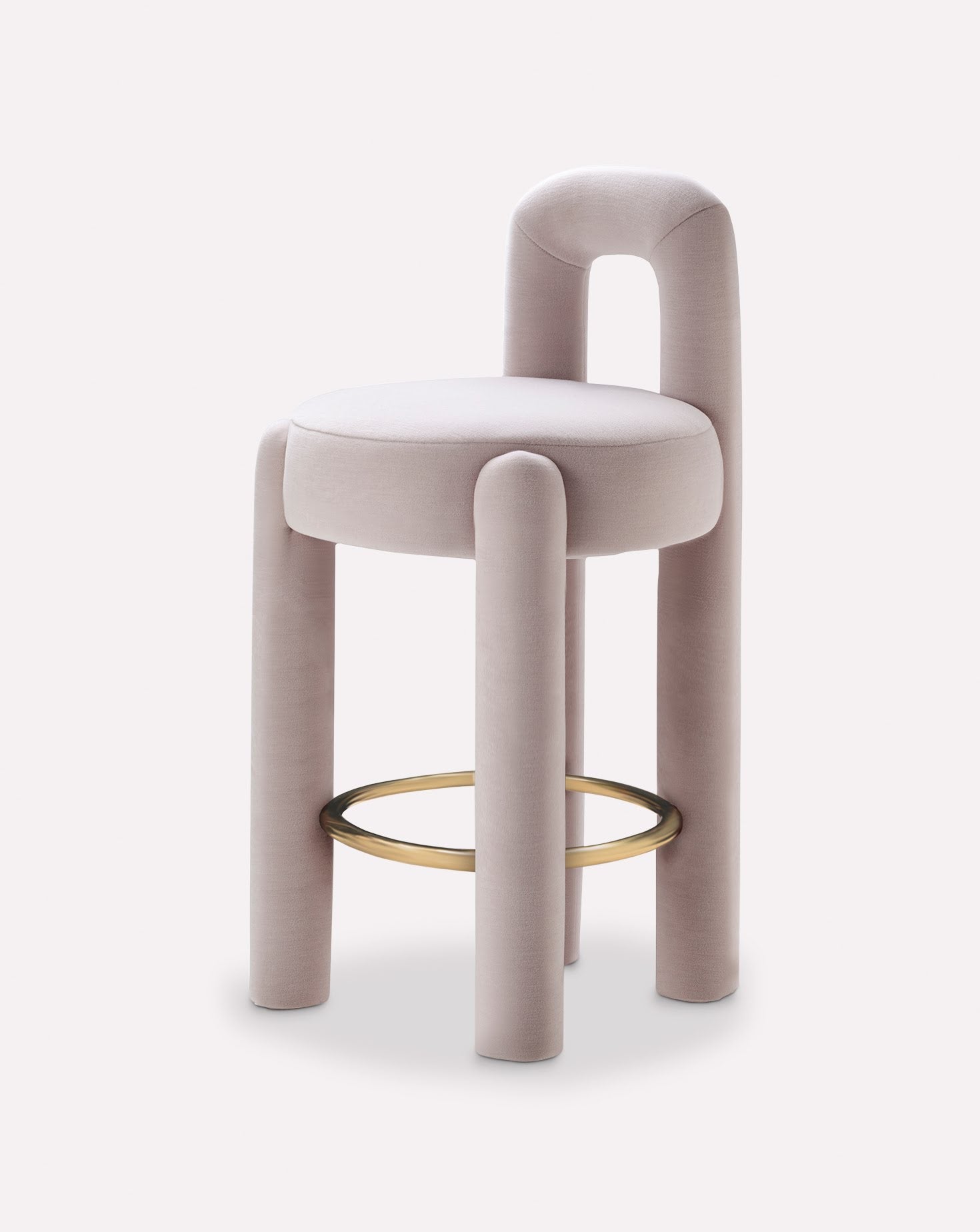 Marlon Dusty Lilac Bar Chair