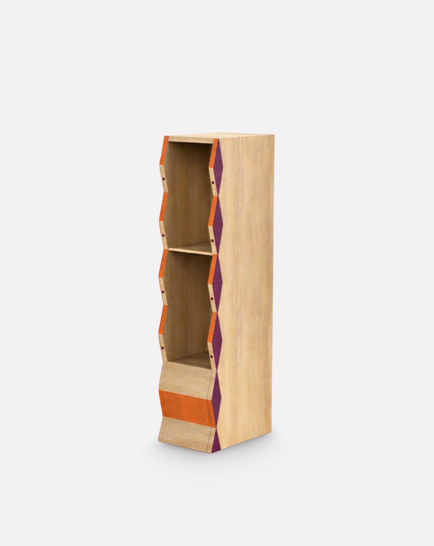 May Maple Wood Bookcase Cabinet