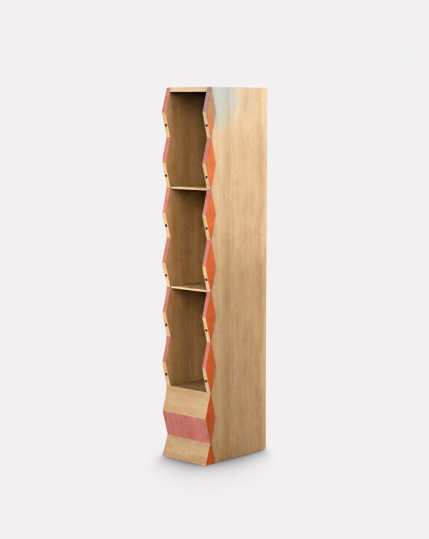 May Maple Wood Bookcase Cabinet