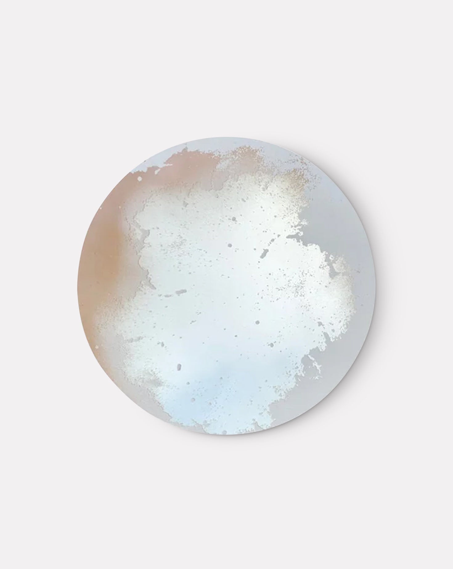 Mirage Golden Beige 1 Light Mirror