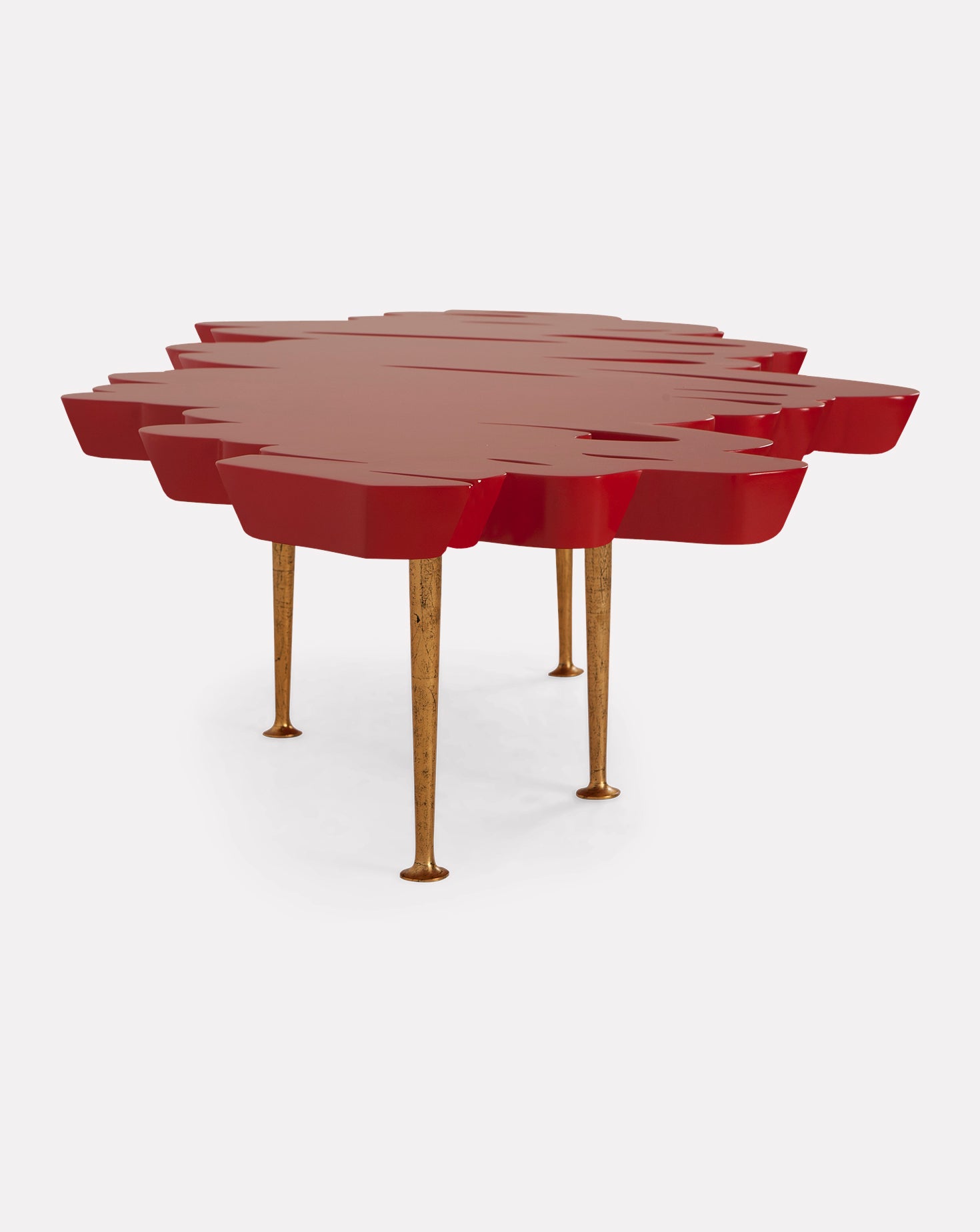 Morand Mahogany Wood Coffee Table